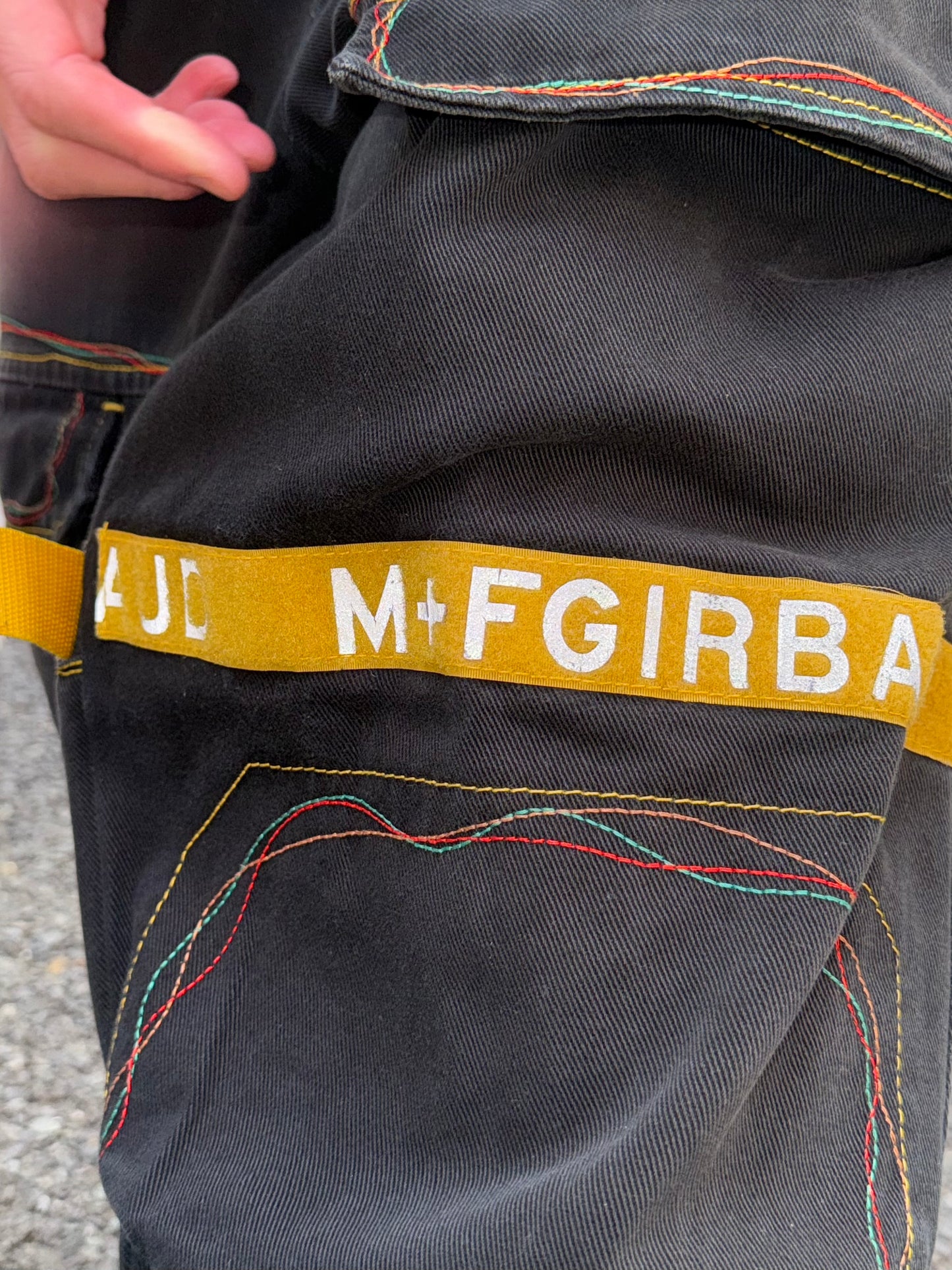 2000S MARITHE + FRANCOIS GIRBAUD SHUTTLE PANTS