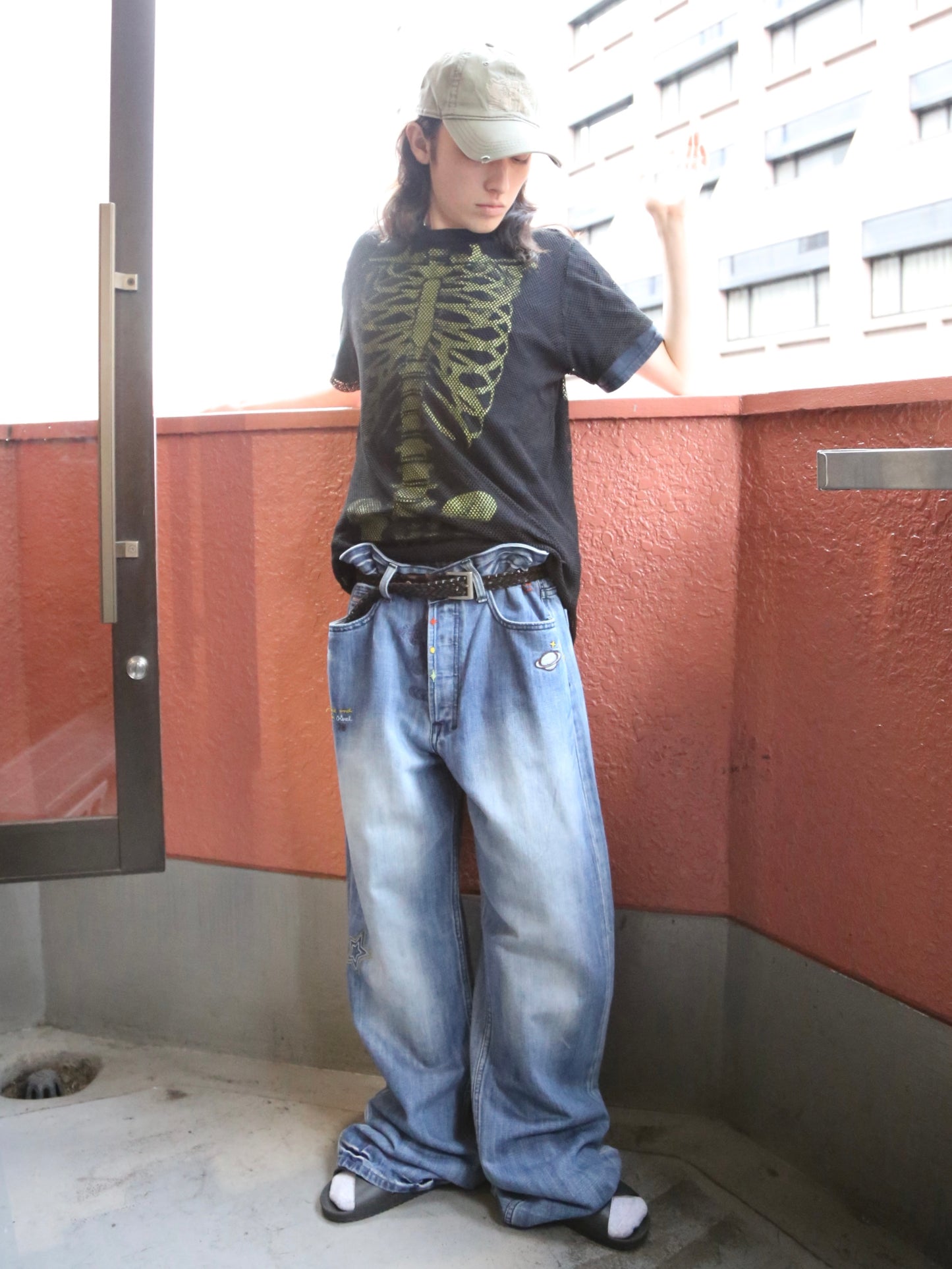 2000S NYC S/S MESH TOP