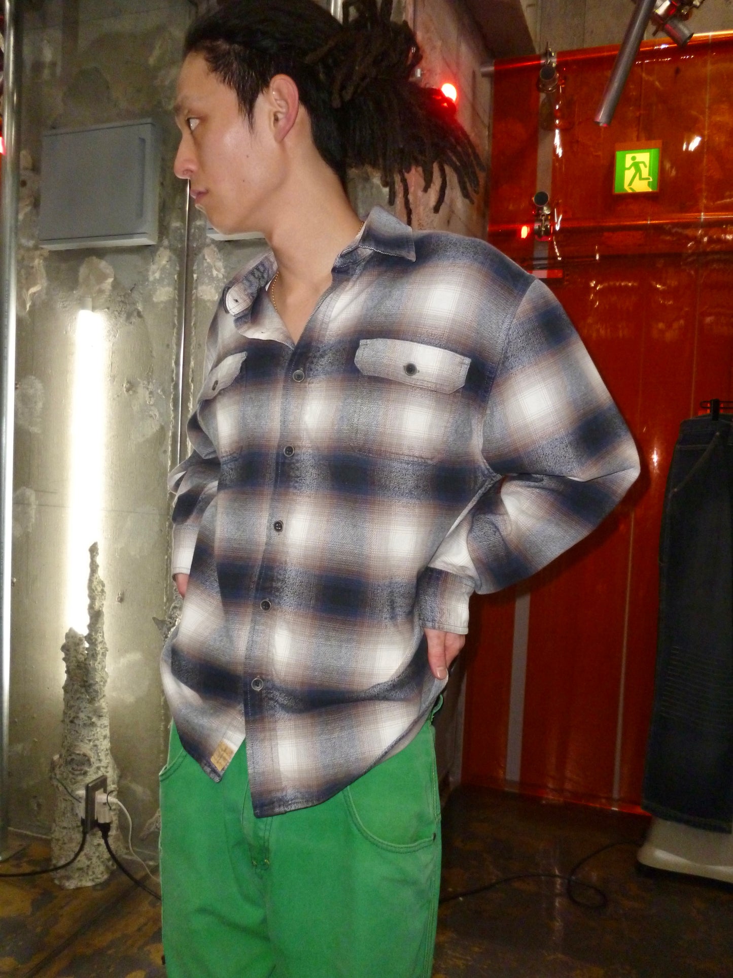 2000S OMBRE CHECK L/S SHIRT
