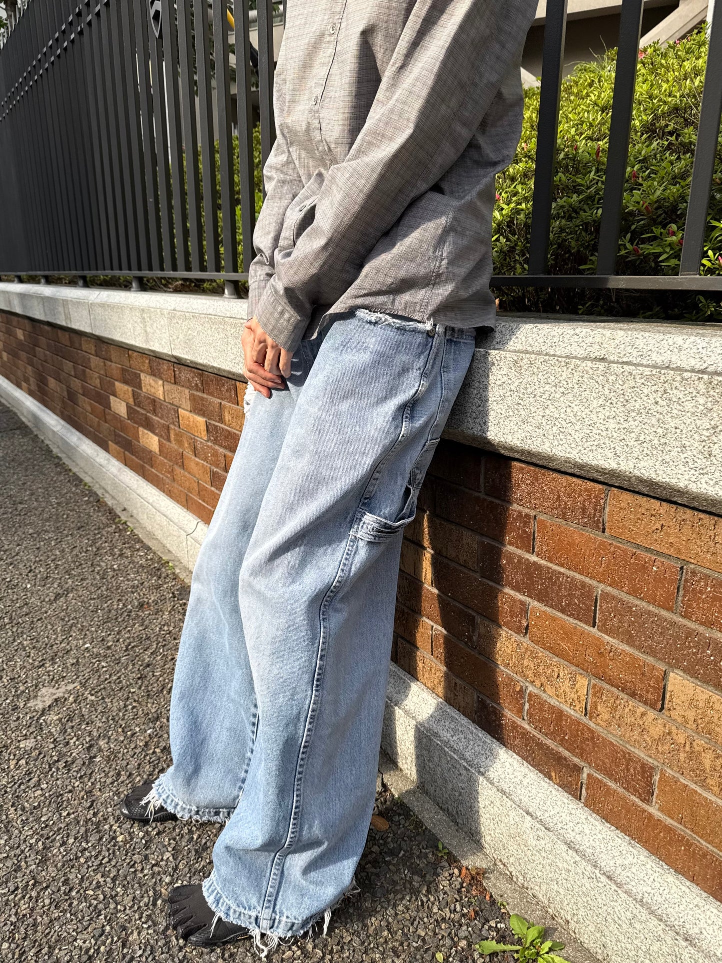 1990S KIKWEAR BAGGY DENIM PANTS