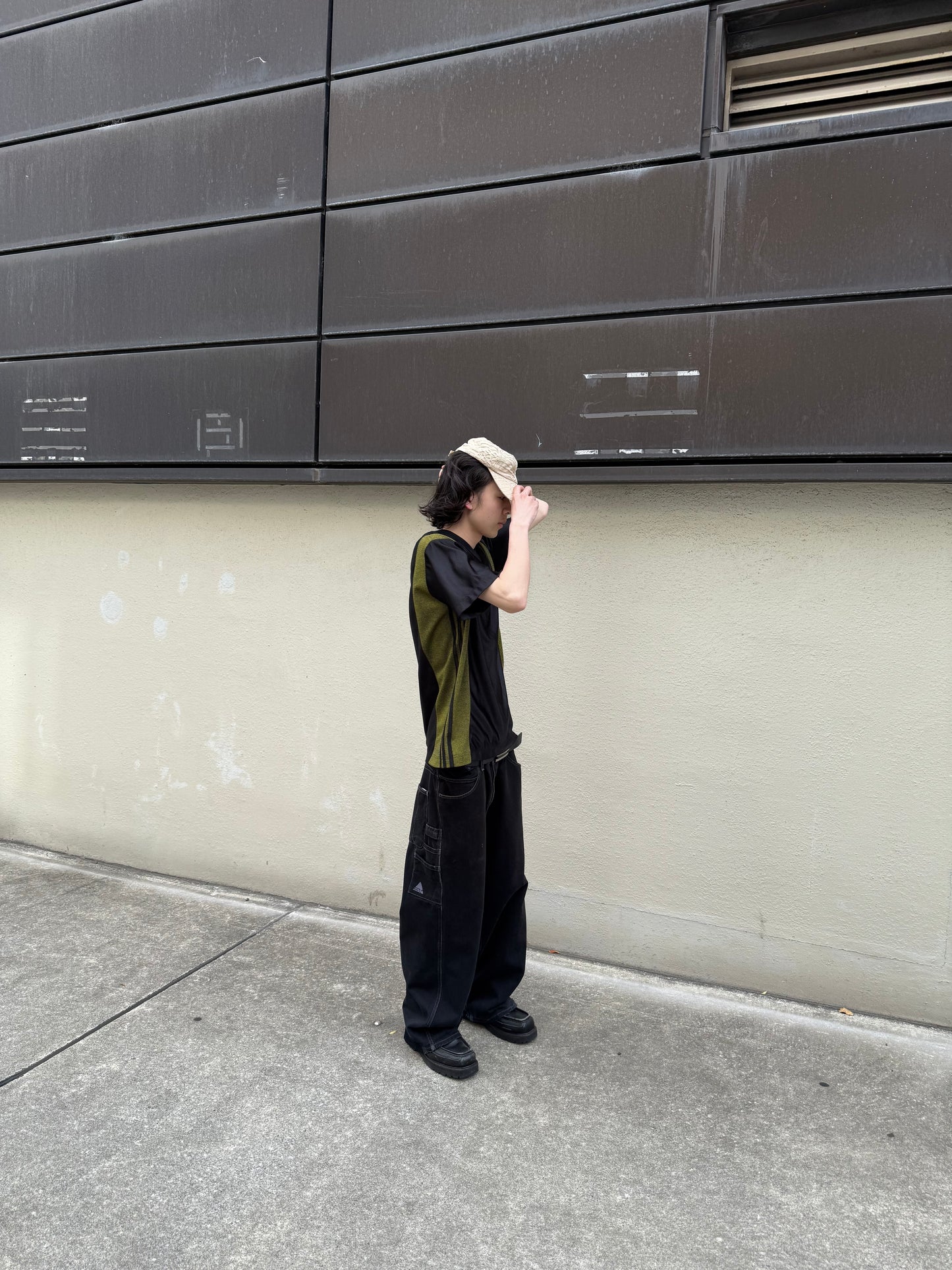 2000S LEVI'S SILVERTAB BAGGY DENIM PAINTER PANTS