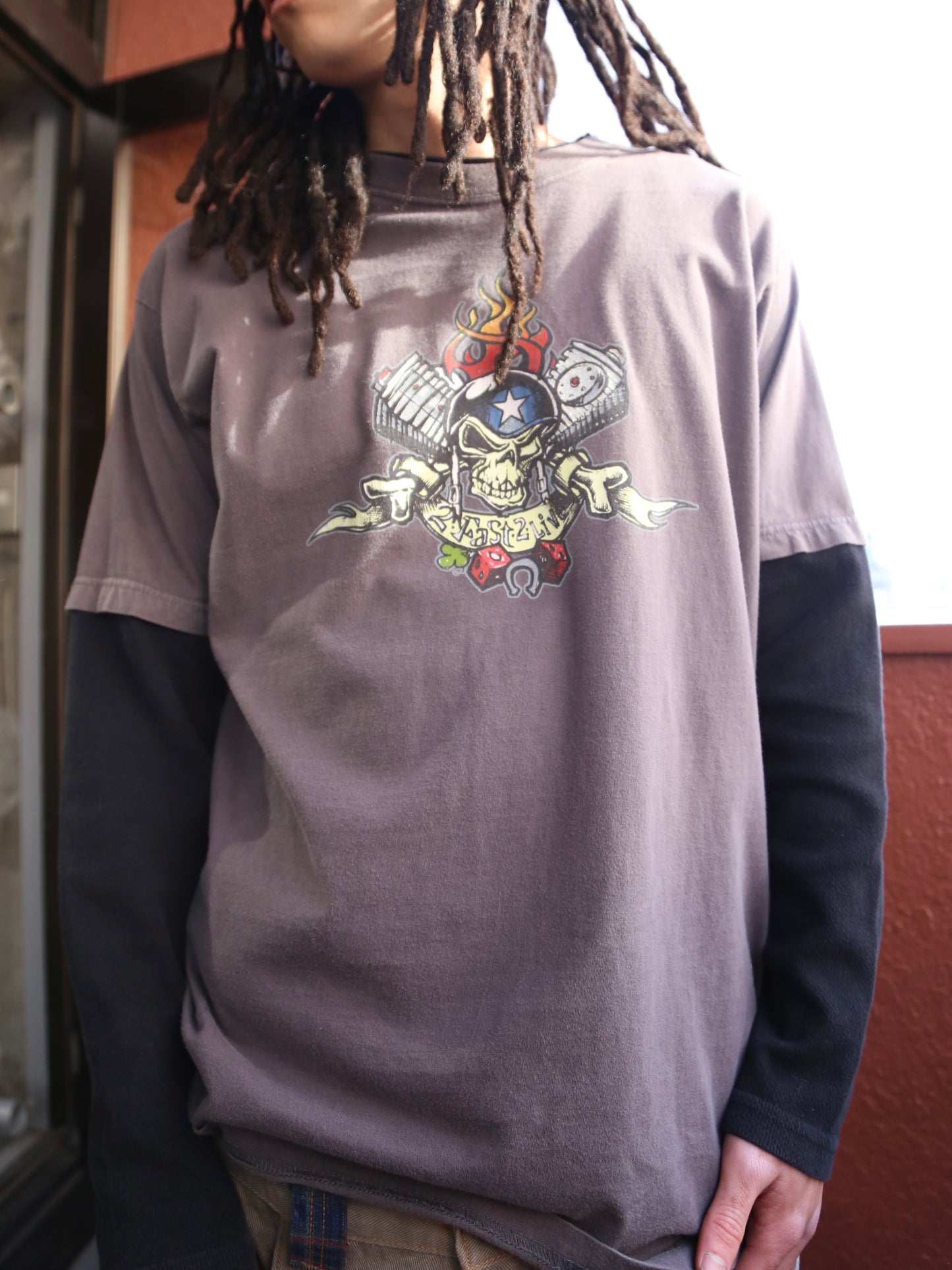 2000S TOP HEAVY 2IN1 L/S TEE