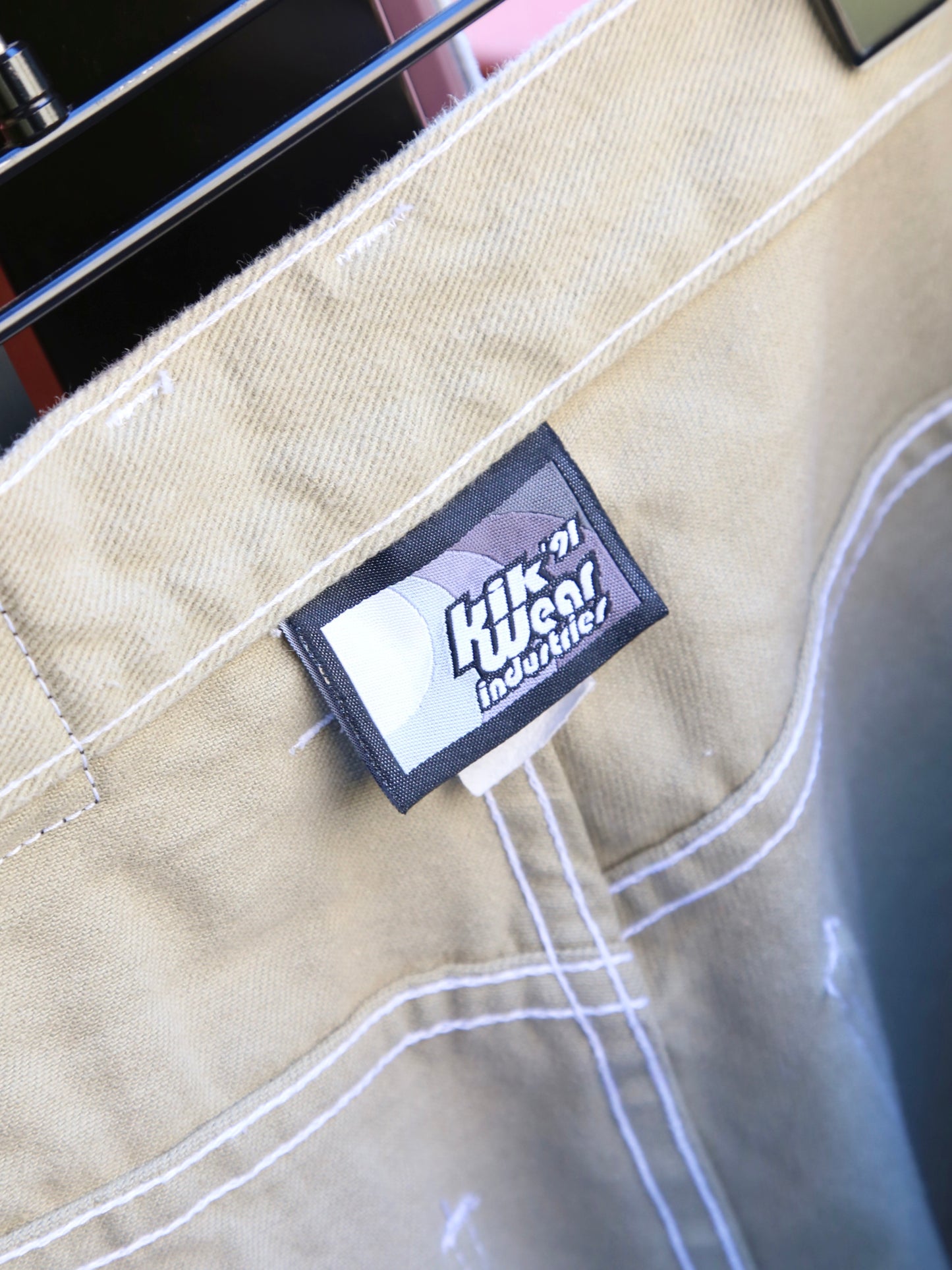 1990S KIKWEAR SIDE LINE BAGGY PANTS