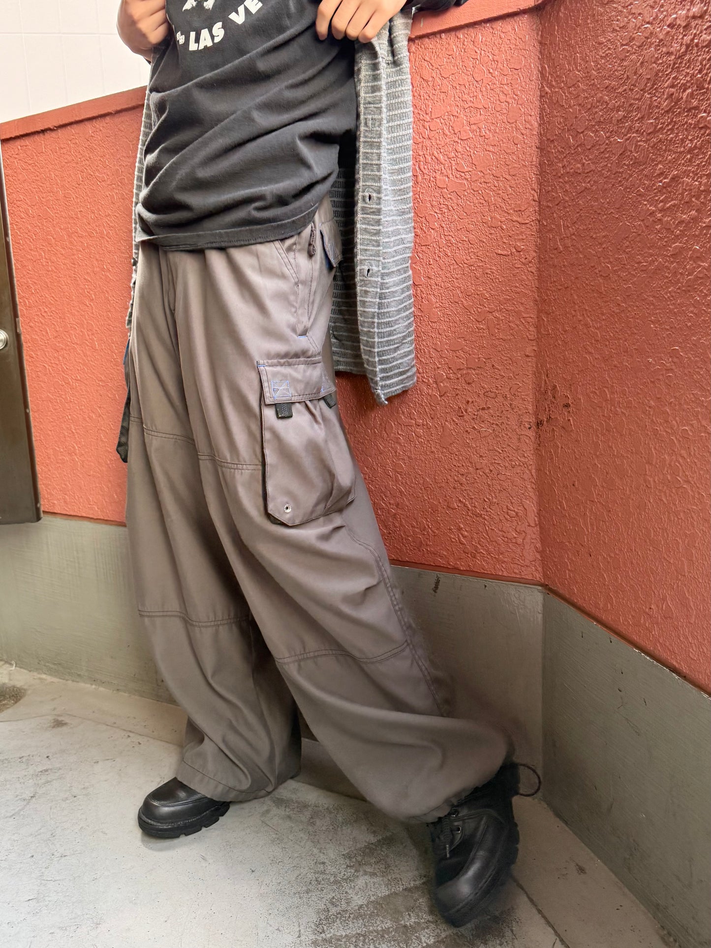 2000S BREAKDOWN MULTI POCKET RAVE PANTS