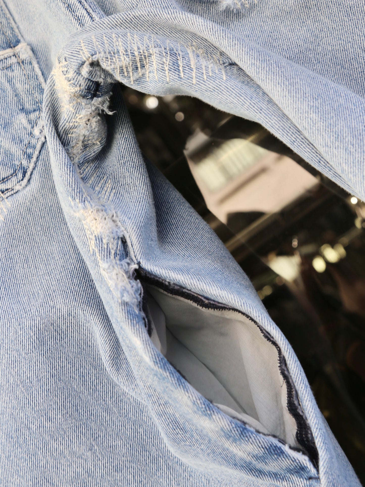1990S KIKWEAR BAGGY DENIM PANTS