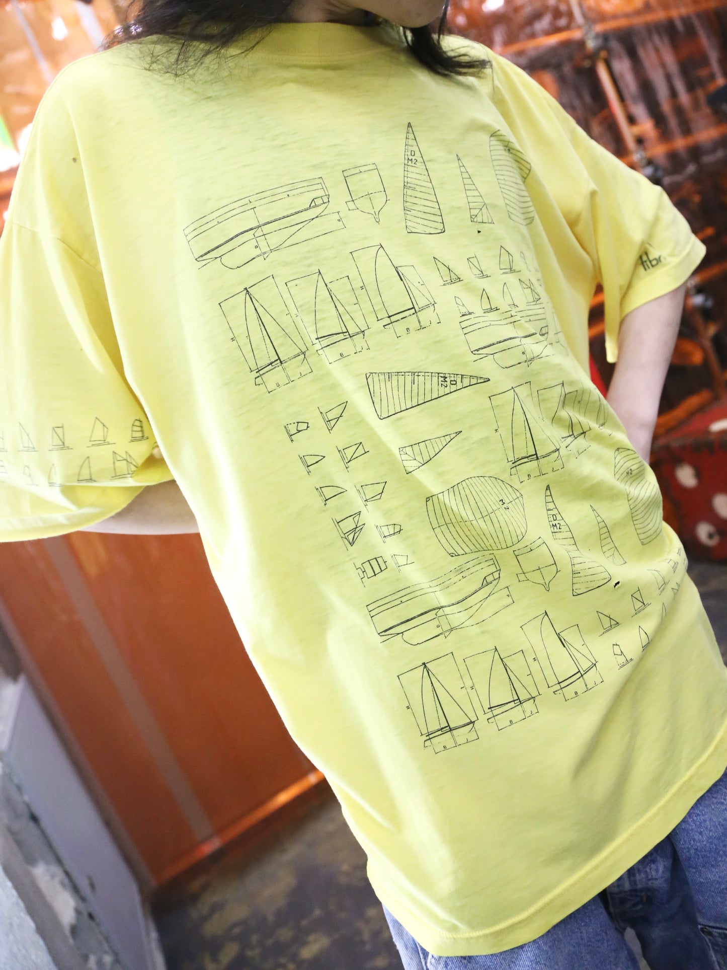 1990S UNKNOWN "SAILBOAT" S/S TEE