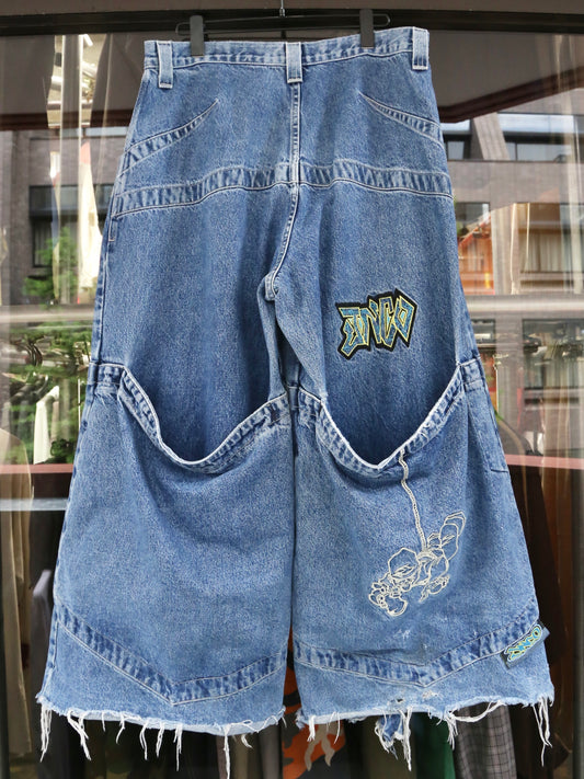 1990S JNCO"HANGIN" BAGGY DENIM PANTS