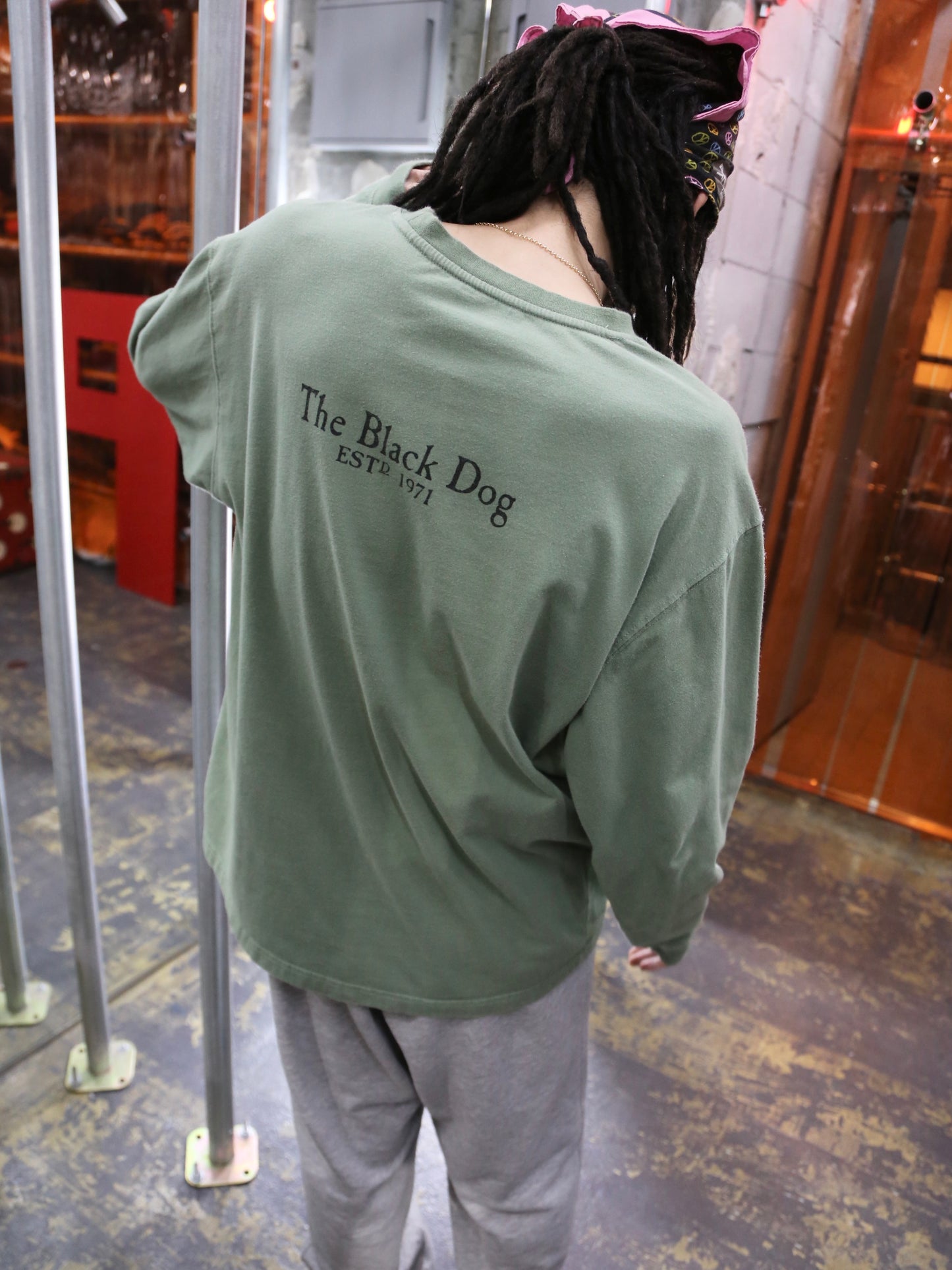 2000S THE BLACK DOG L/S TEE