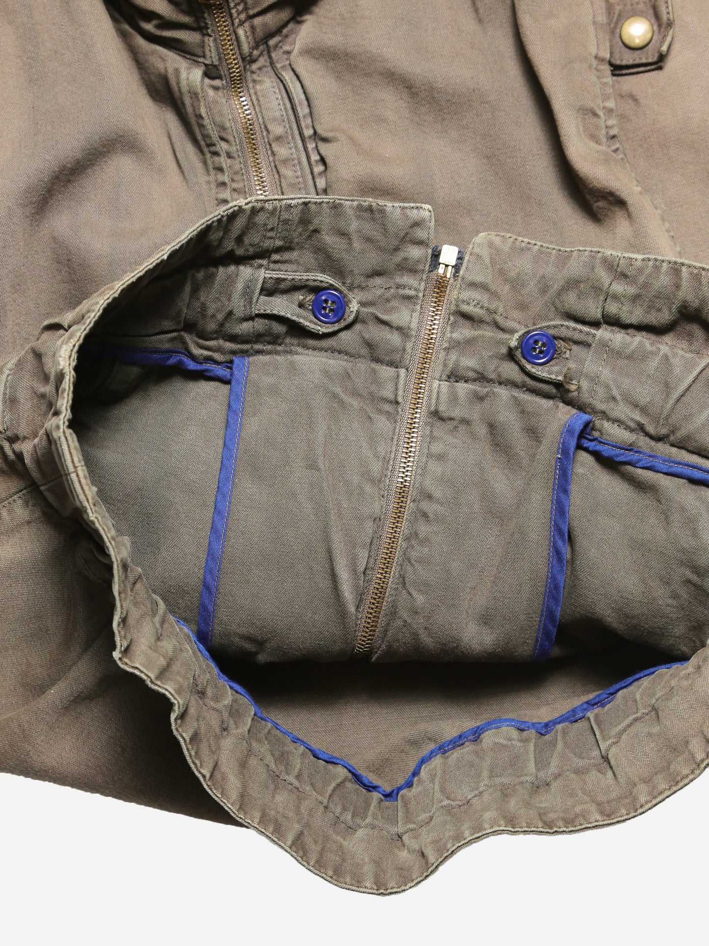1980S MARITHE & FRANCOIS GIRBAUD COTTON LIFE PRESERVER VEST
