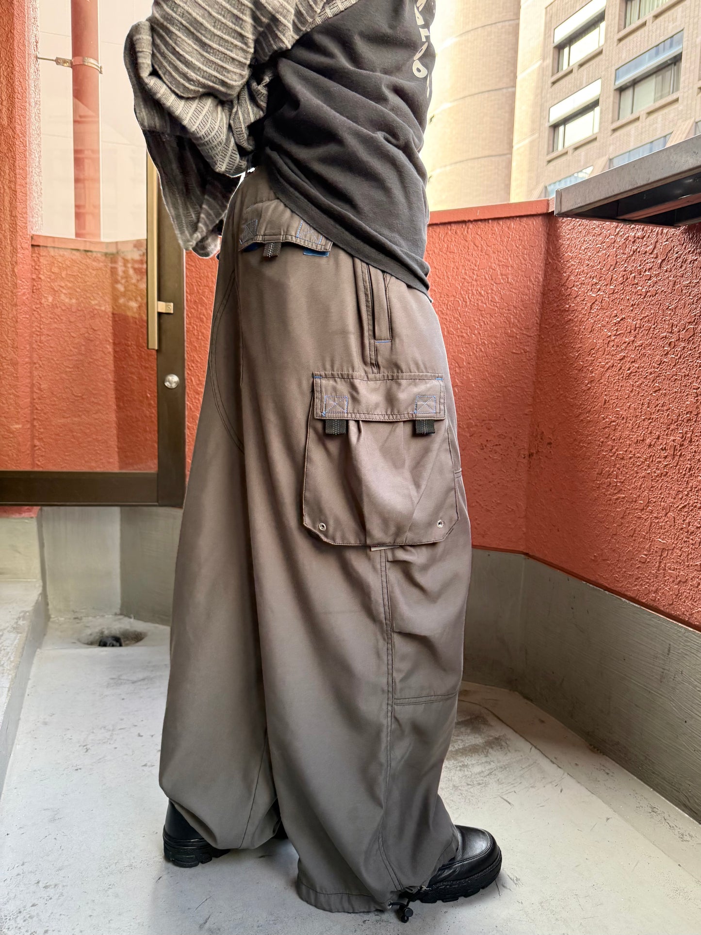 2000S BREAKDOWN MULTI POCKET RAVE PANTS