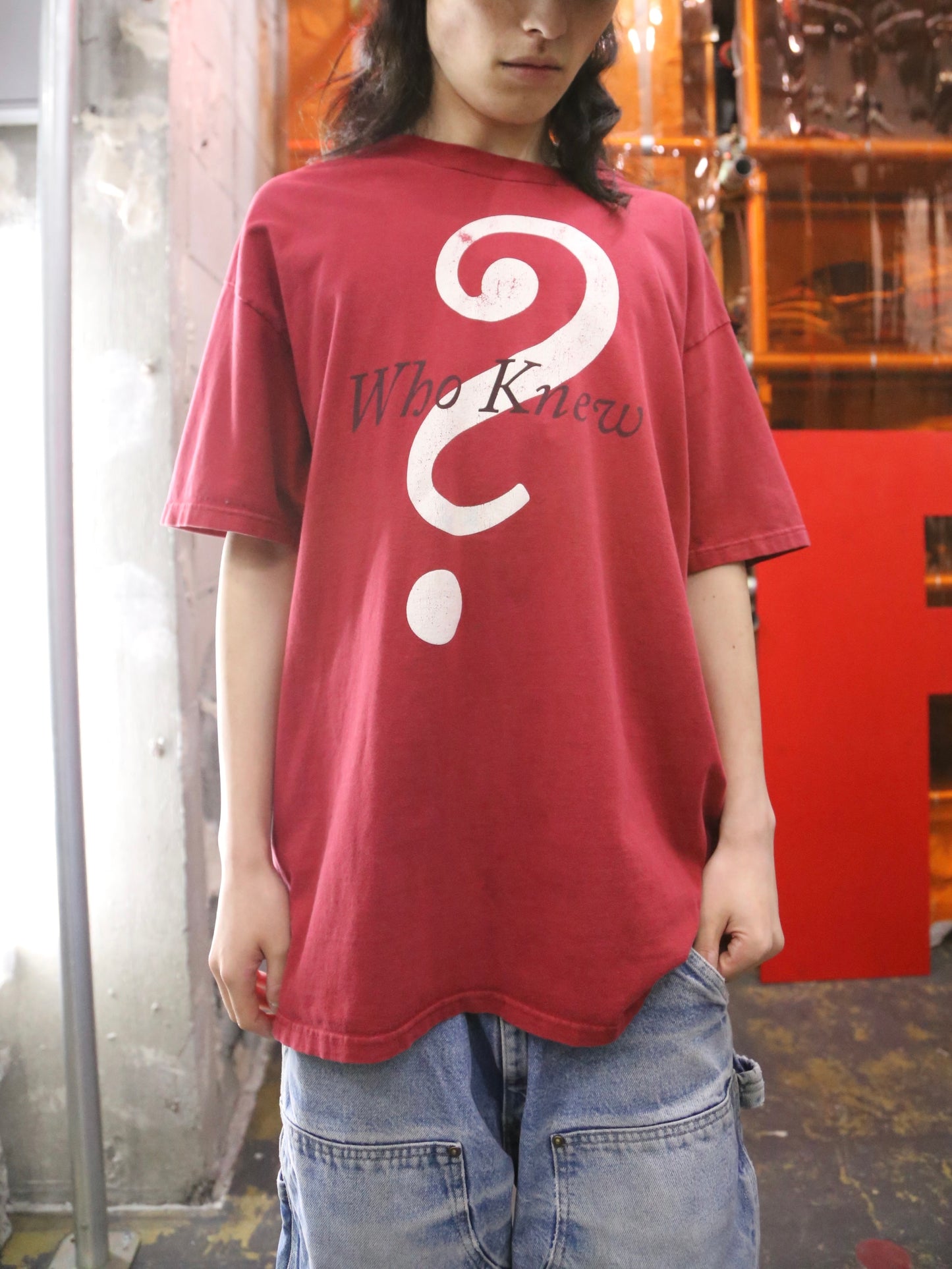 1990S "?" S/S TEE