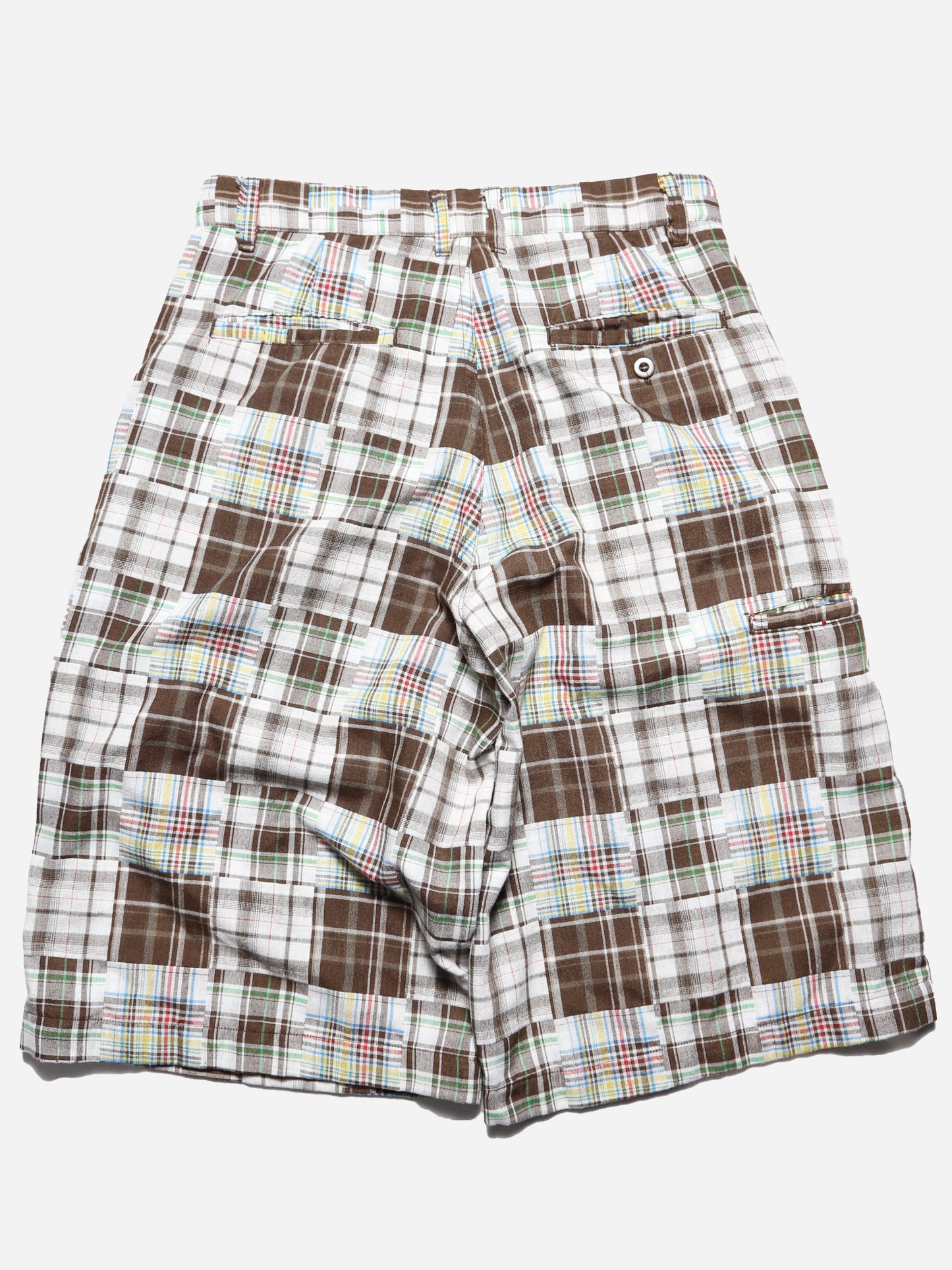 2000S PATCHWORK BAGGY SHORTS