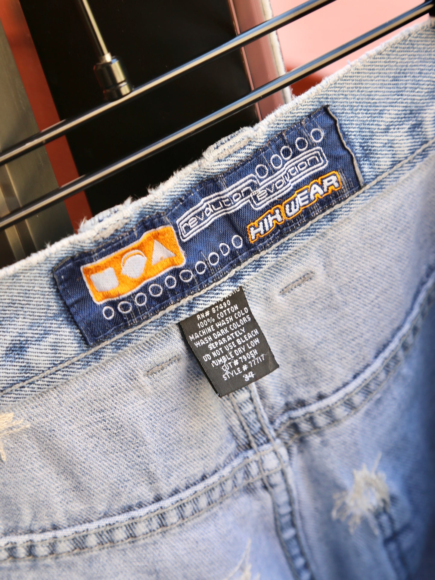 1990S KIKWEAR BAGGY DENIM PANTS