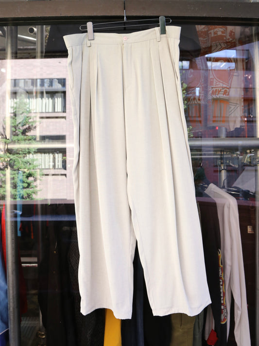 1990S INTERNATIONAL MALE 3-TUCK WIDE SLACKS