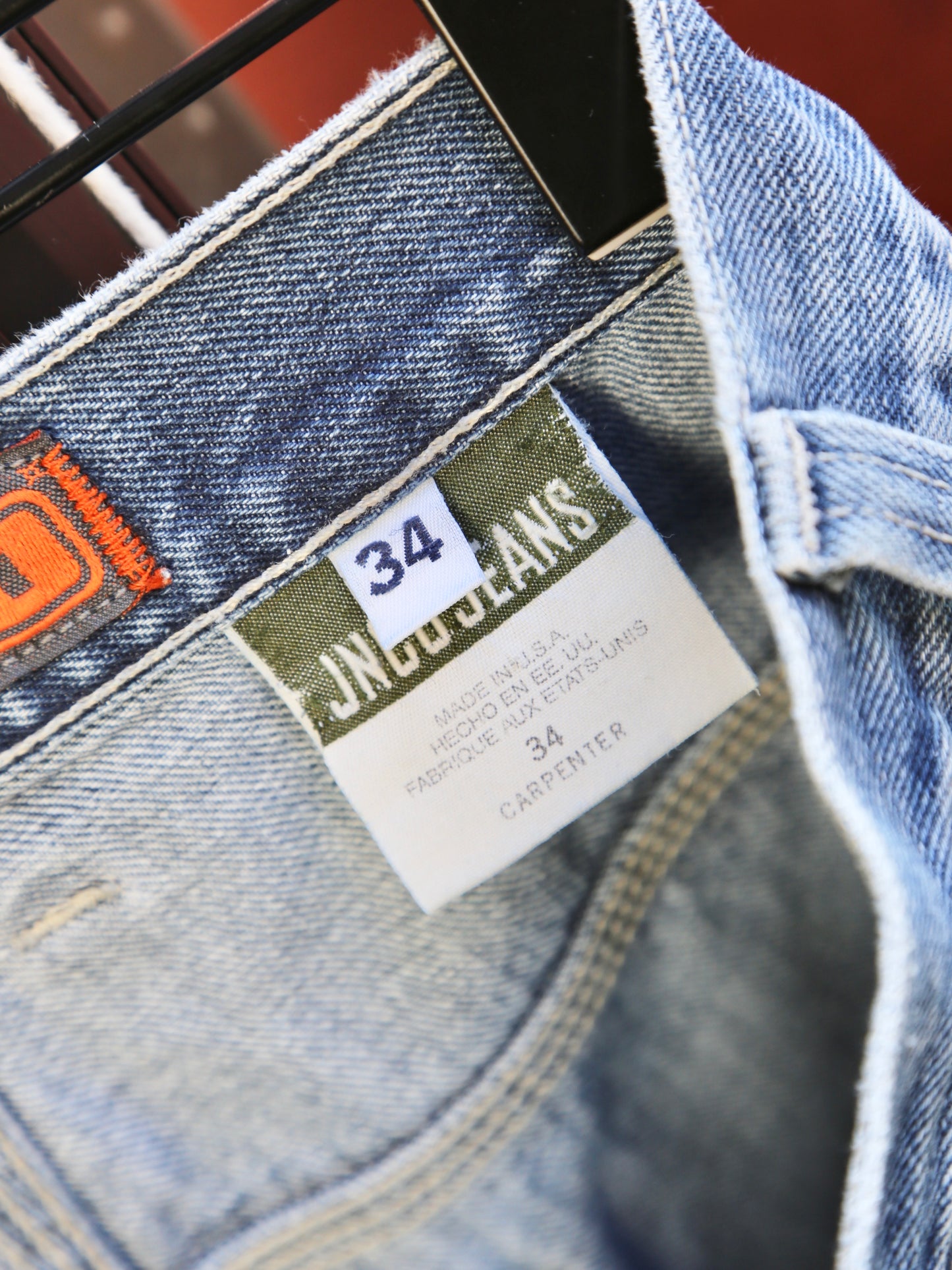 1990S JNCO CARPENTER DENIM SHORTS