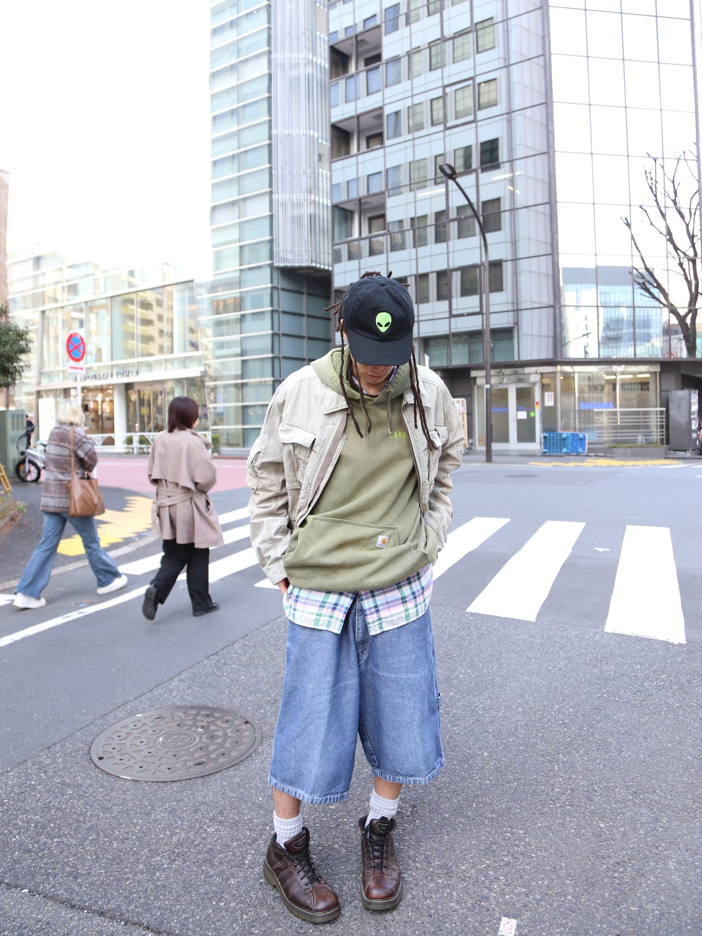 2000S GAP MULTI-POCKET UTILITY JACKET