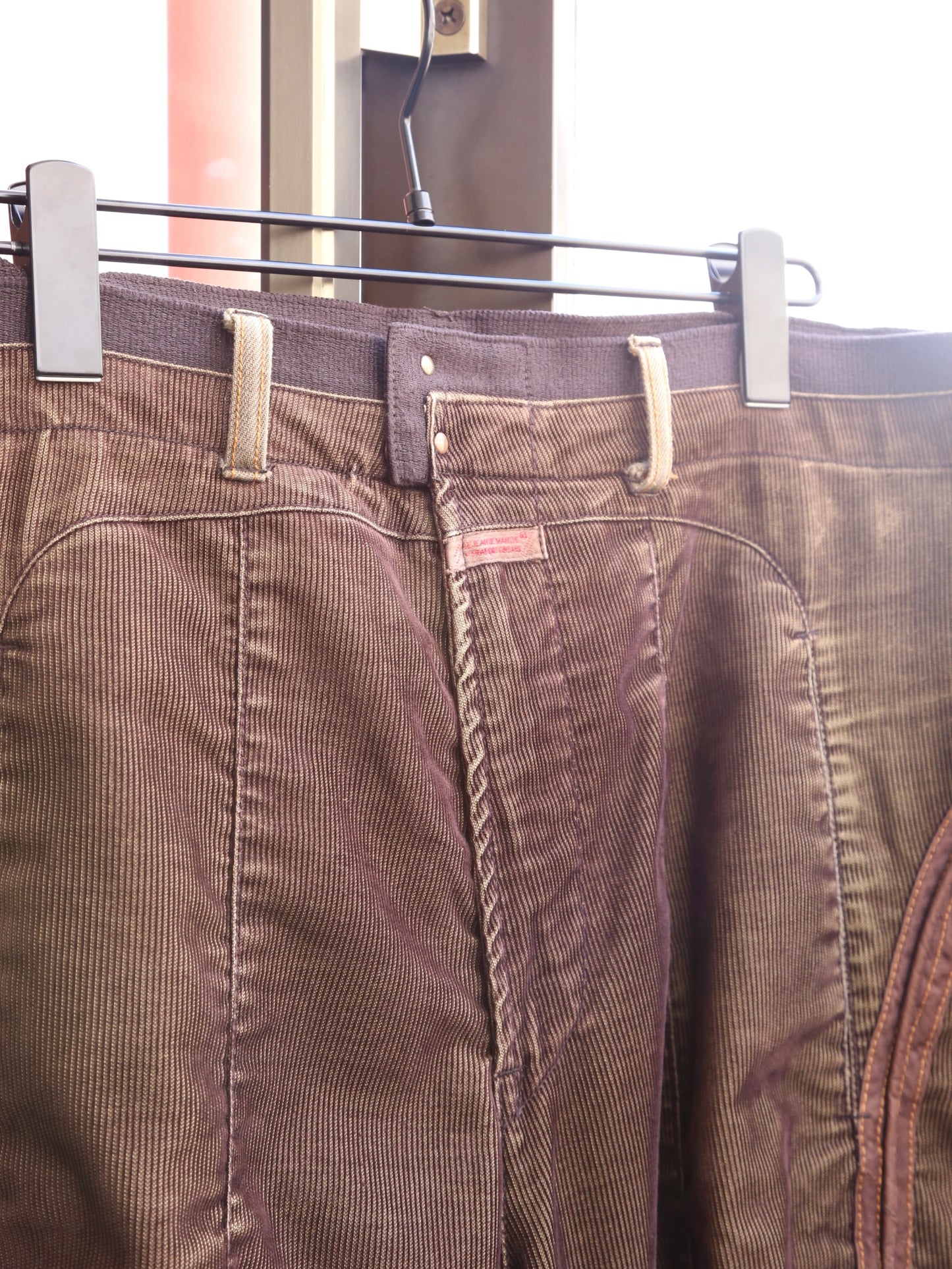 2000S MARITHE + FRANCOIS GIRBAUD 3D CORDUROY PANTS