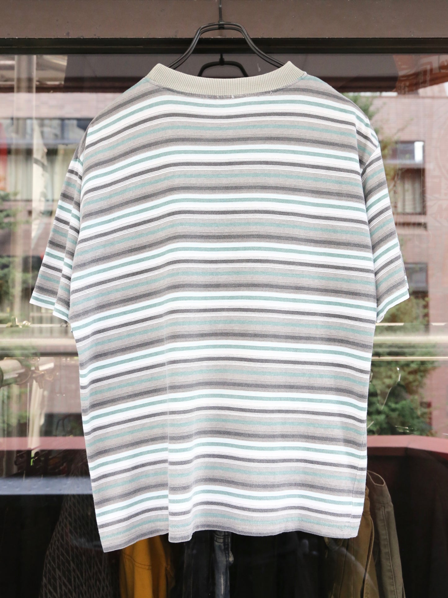 -2000S QUIKSILVER S/S STRIPED TEE
