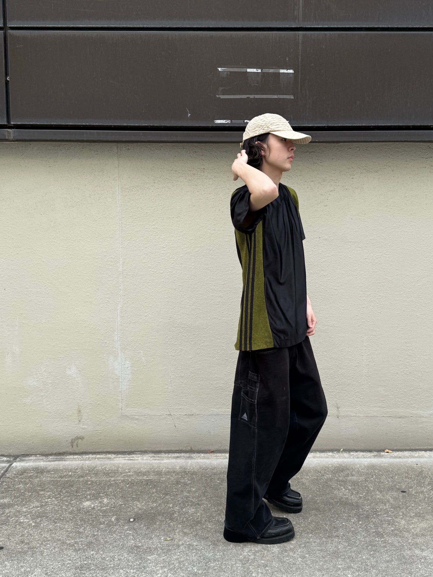 2000S LEVI'S SILVERTAB BAGGY DENIM PAINTER  PANTS