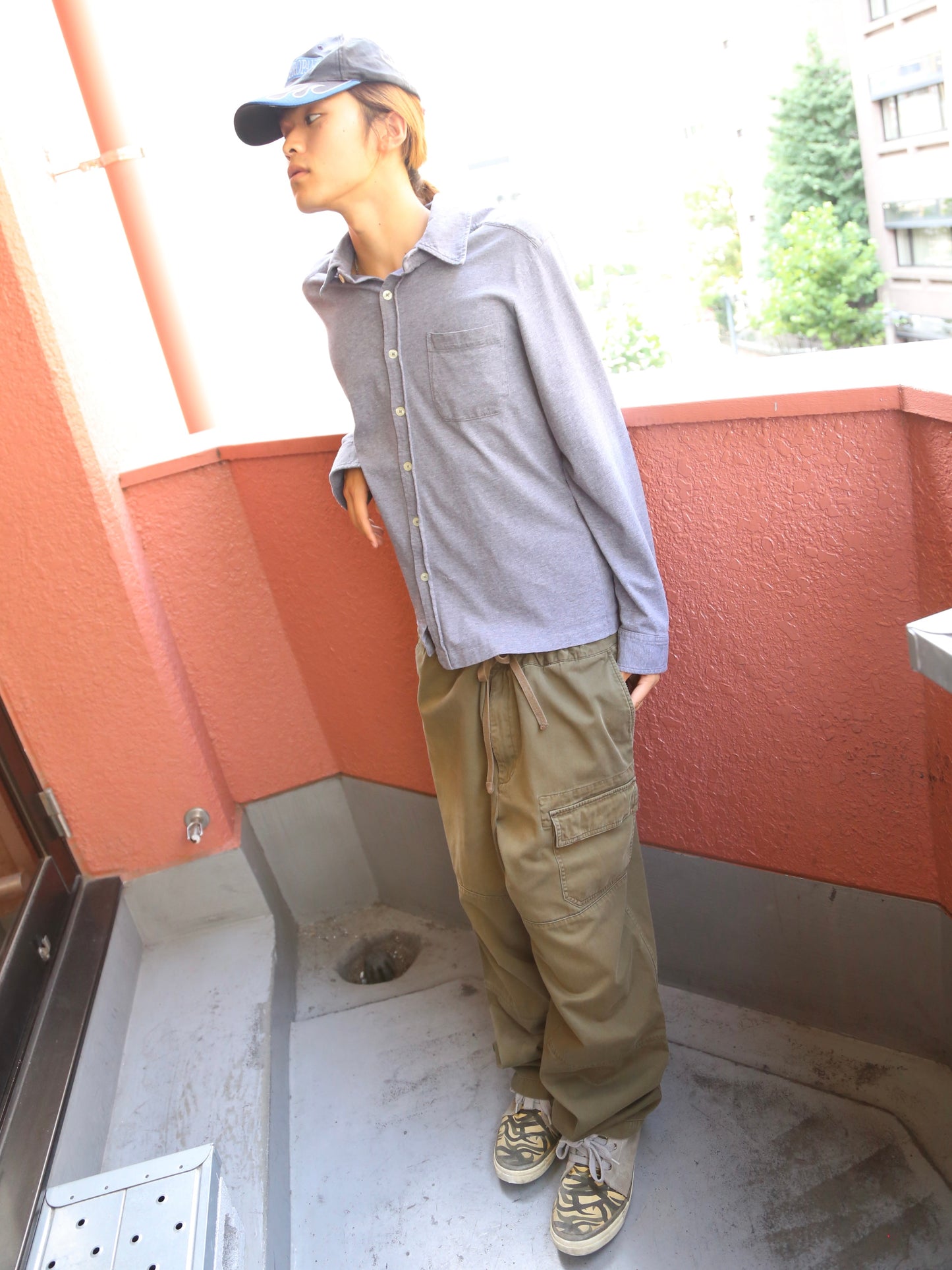 2000S POLO JEANS L/S COTTON JERSEY SHIRT