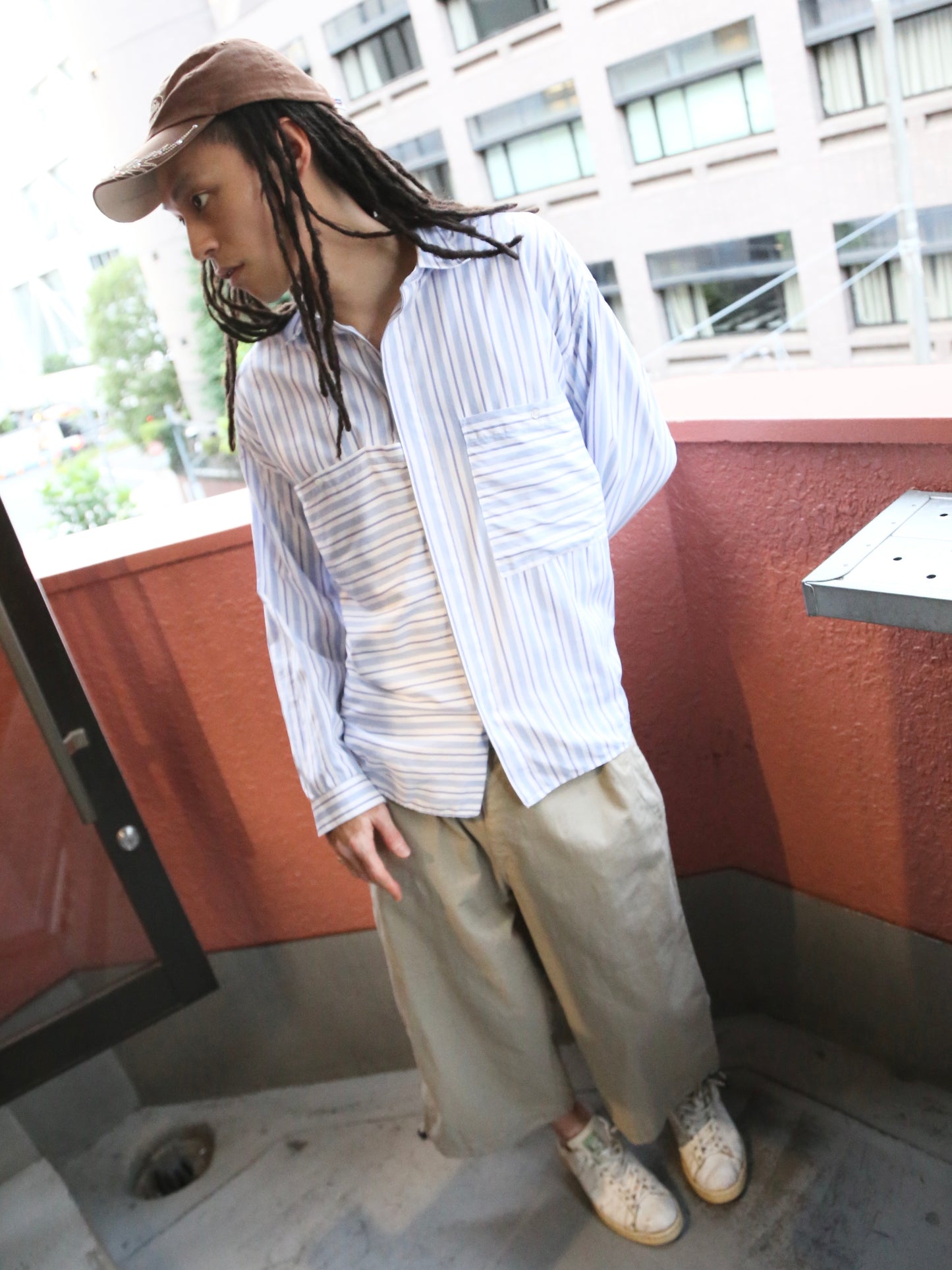 2000S STORMY LIFE LINEN EASY CROPPED PANTS
