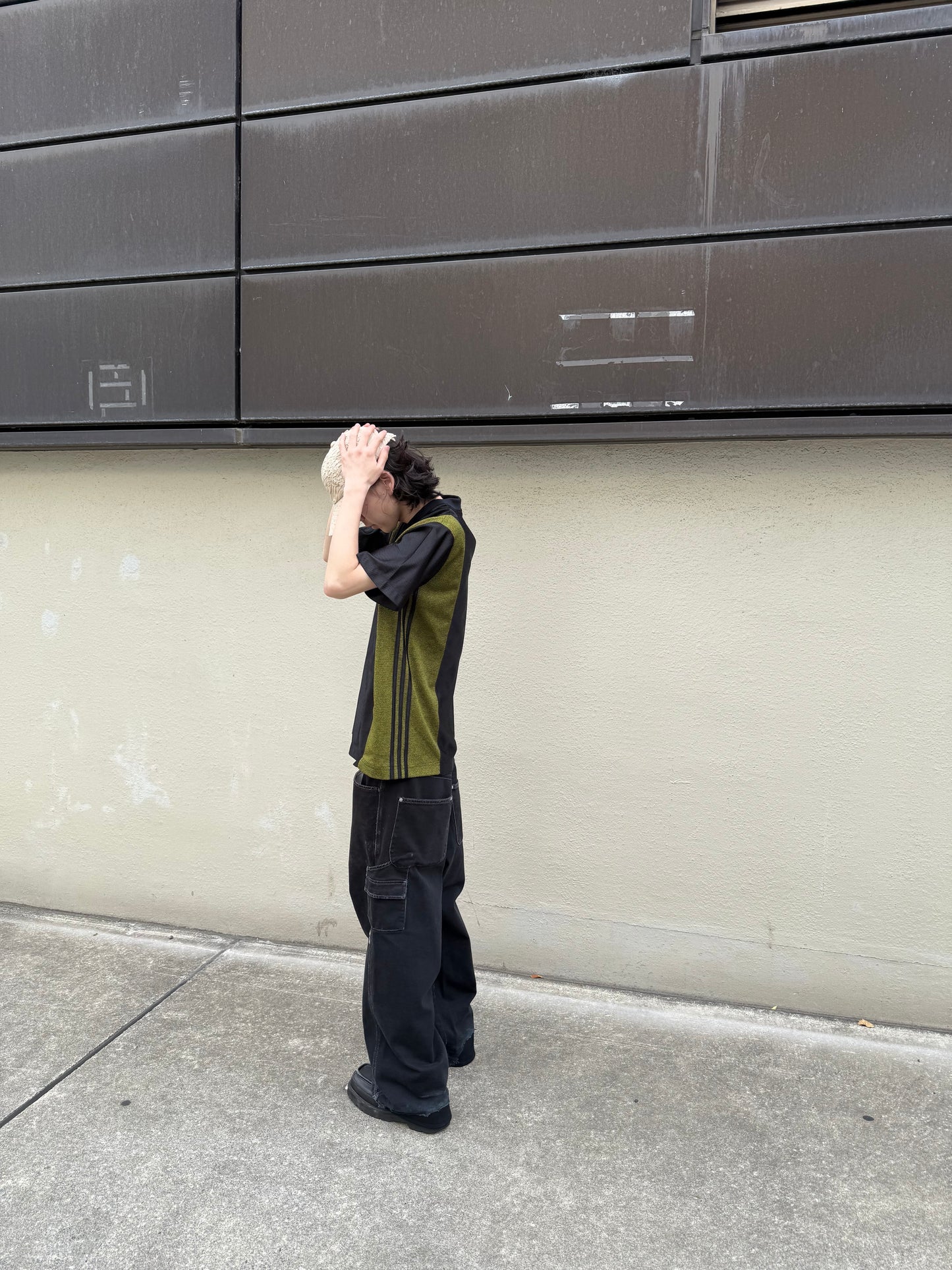 2000S LEVI'S SILVERTAB BAGGY DENIM PAINTER  PANTS