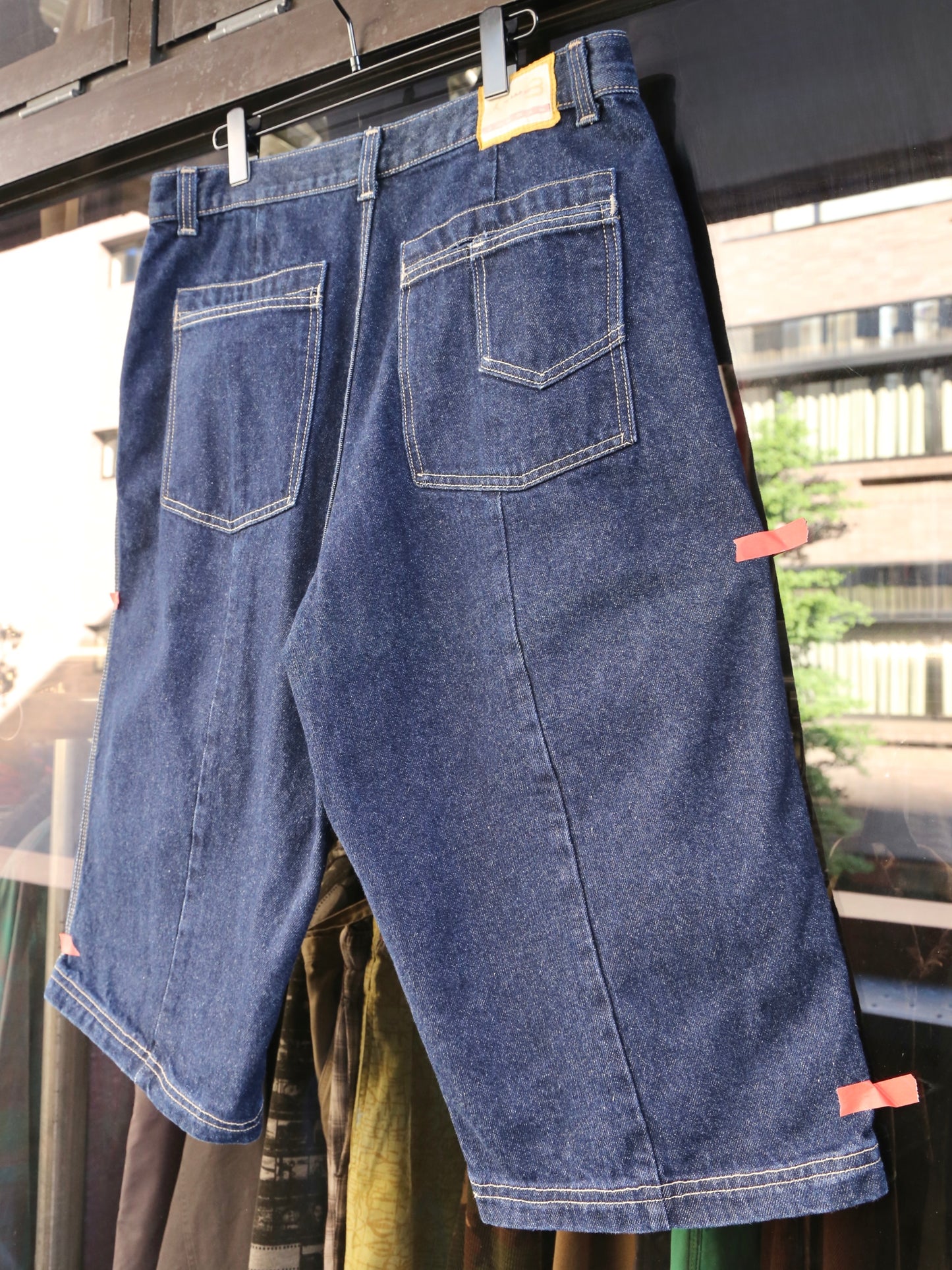 2000S NIKE JORDAN TWO3 BAGGY DENIM SHORTS