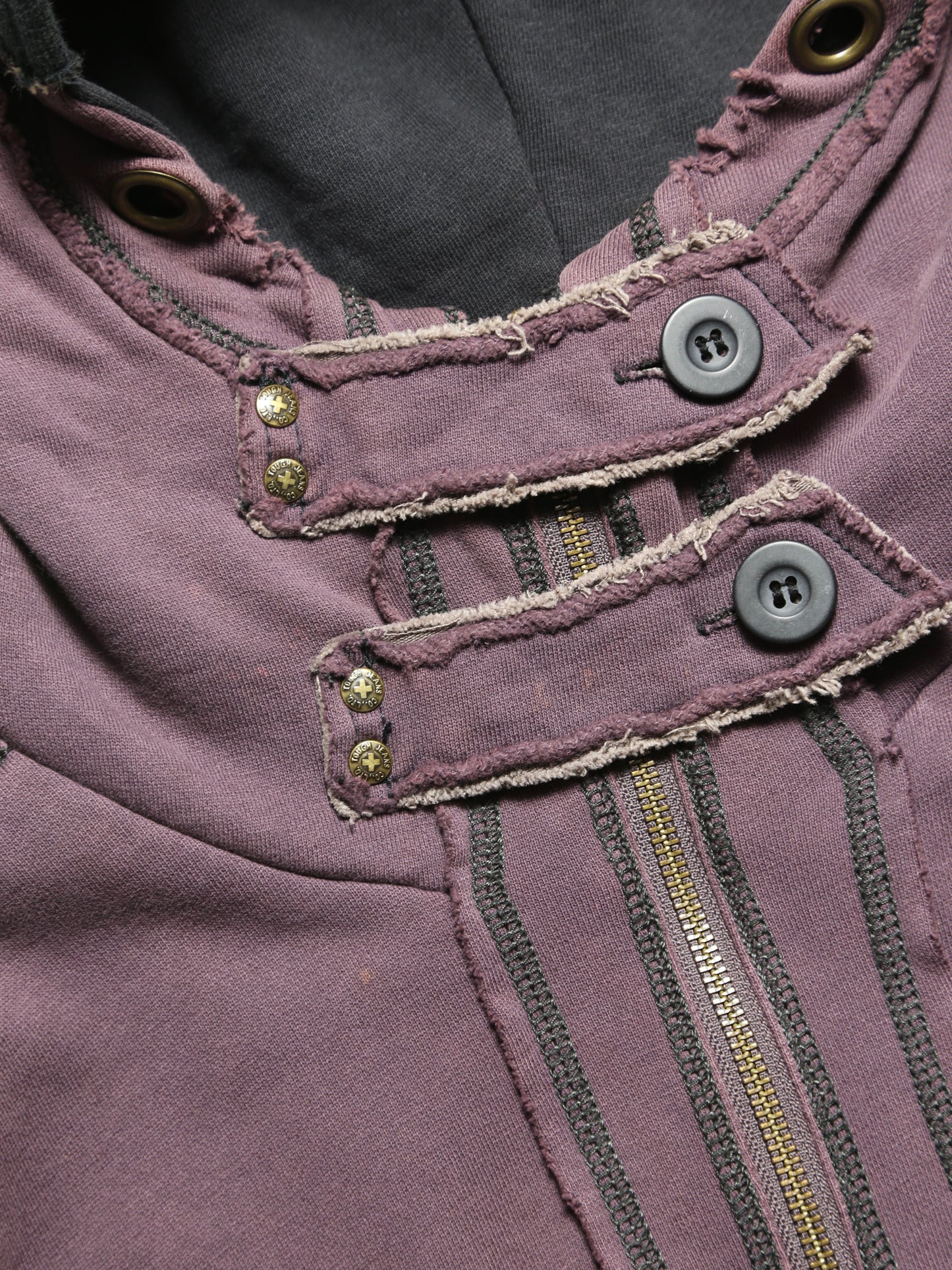 2000S TOUGH JEANSMITH ZIP HOODIE