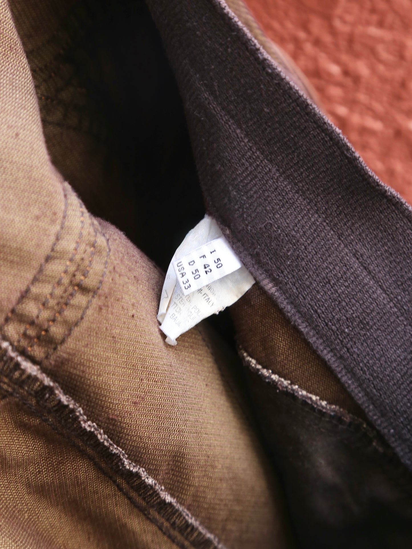 2000S MARITHE + FRANCOIS GIRBAUD 3D CORDUROY PANTS