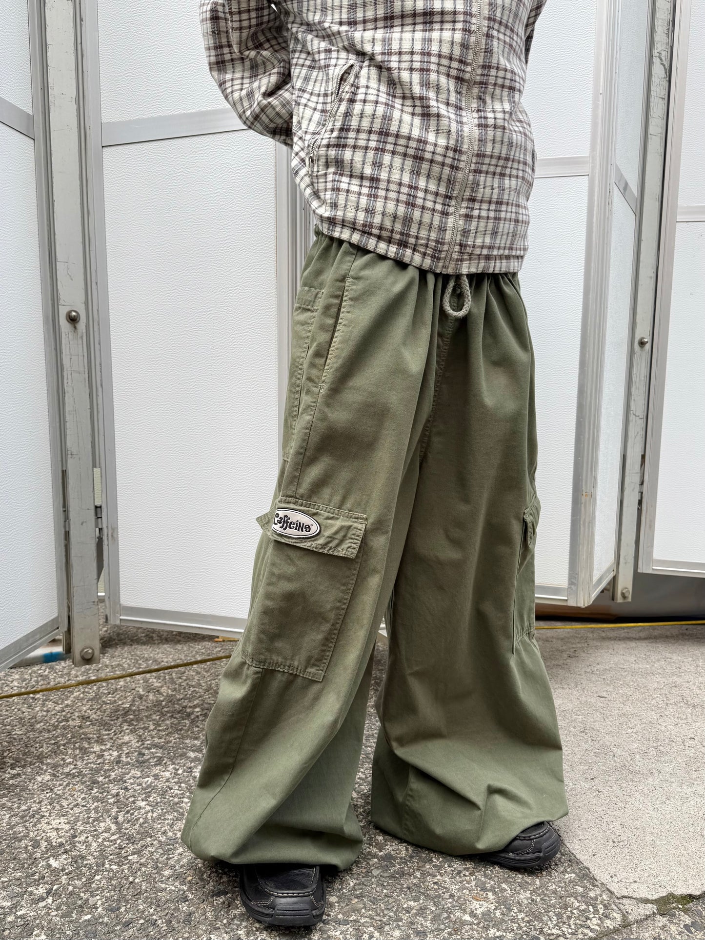 1990S CAFFEINE COTTON EASY CARGO PANTS