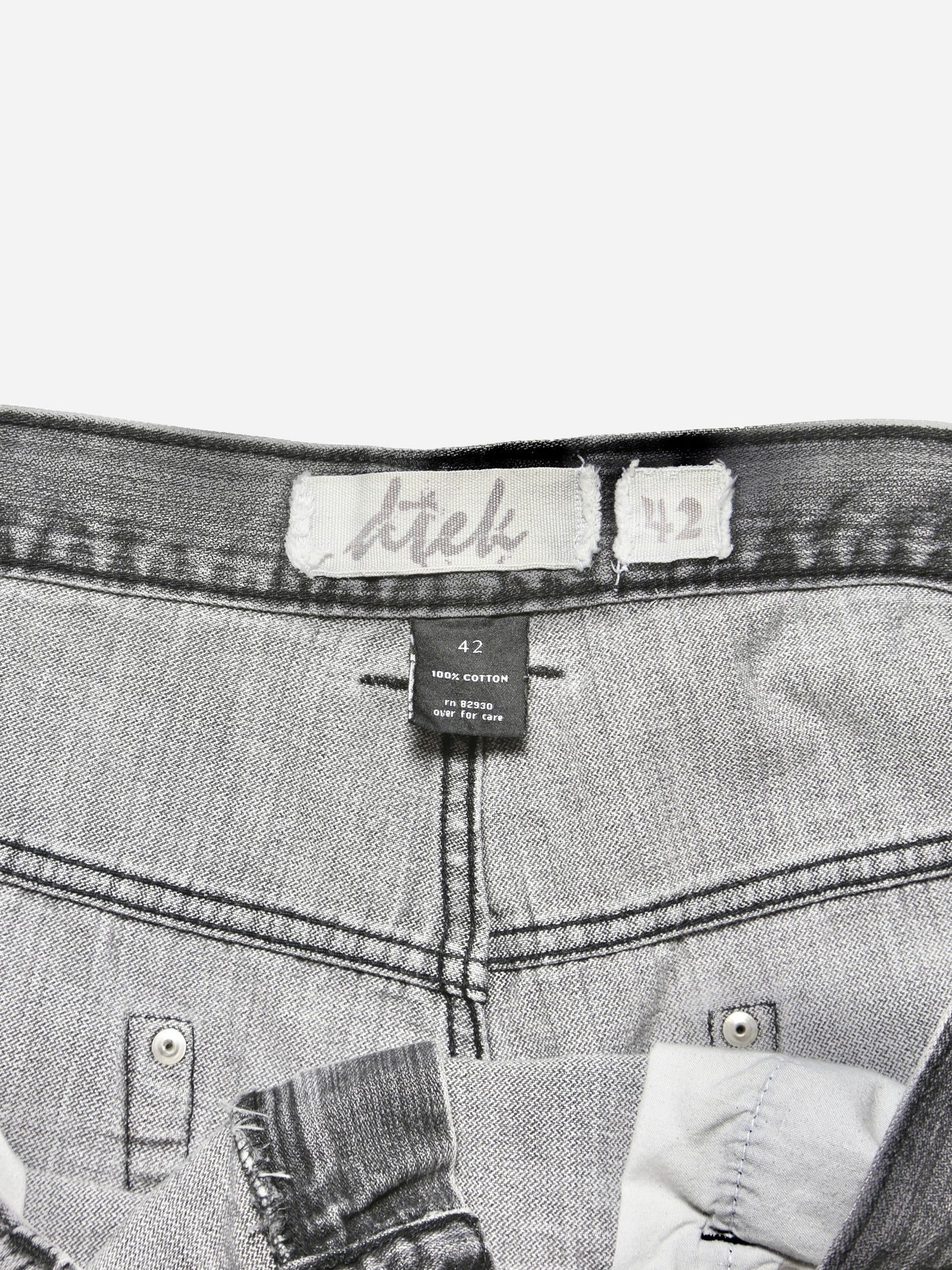 2000S DTEK JEANS BAGGY SHORTS