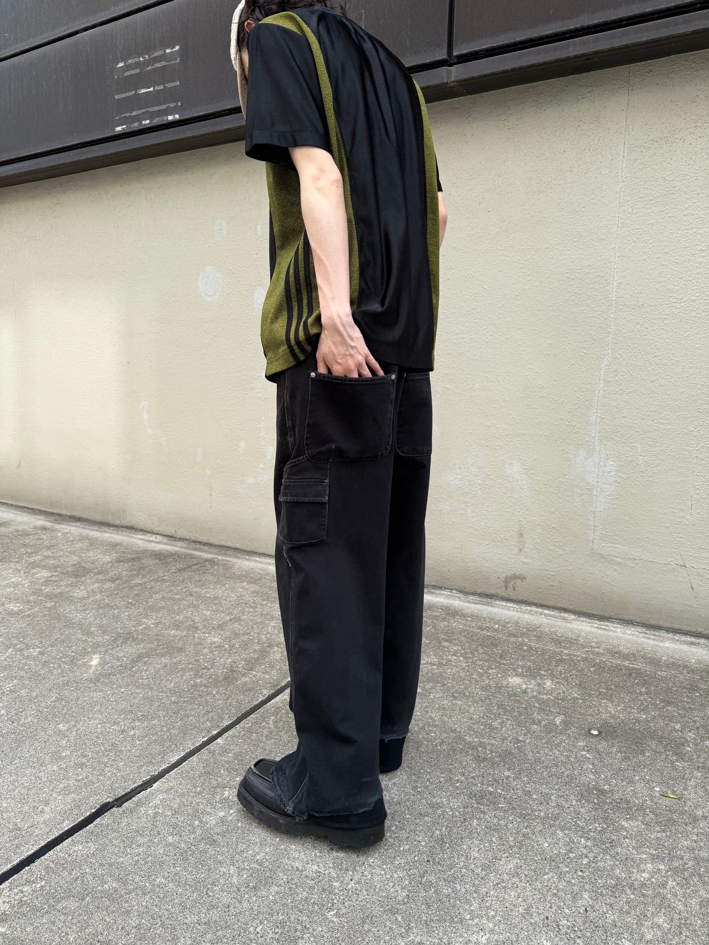 2000S LEVI'S SILVERTAB BAGGY DENIM PAINTER  PANTS