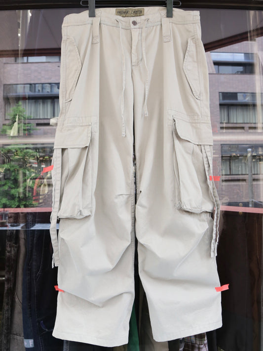 2000S FREEMAN T PORTER COTTON CARGO PANTS