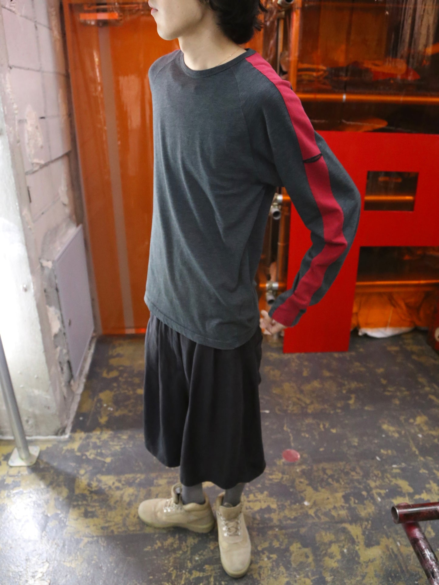 2000S UNIONBAY STRETCH L/S TOP