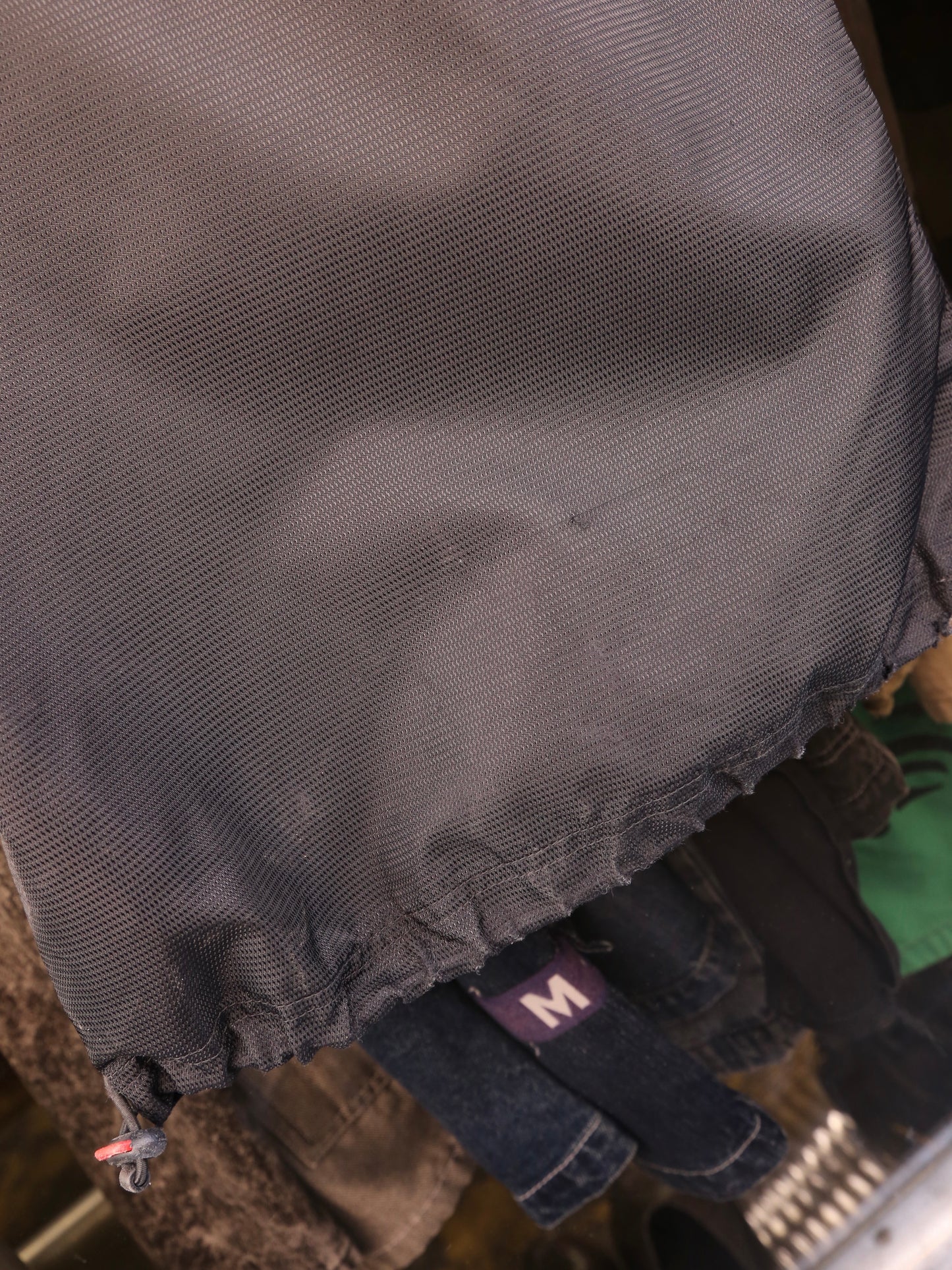 2000S CAFFEINE NYLON RAVE PANTS