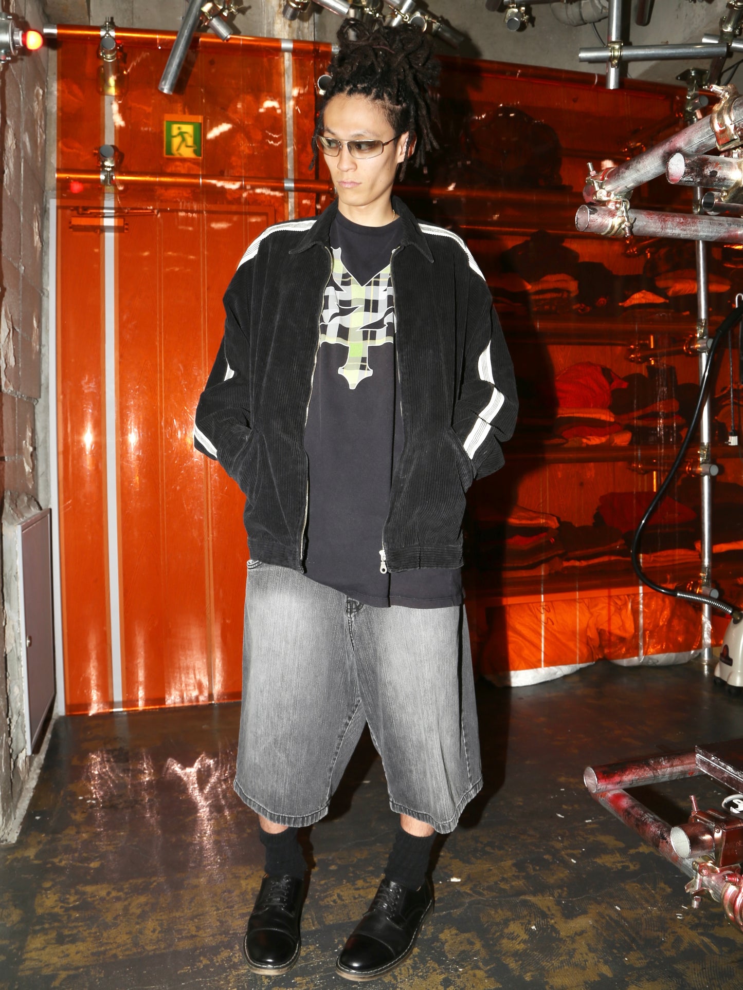 2000S DTEK JEANS BAGGY SHORTS