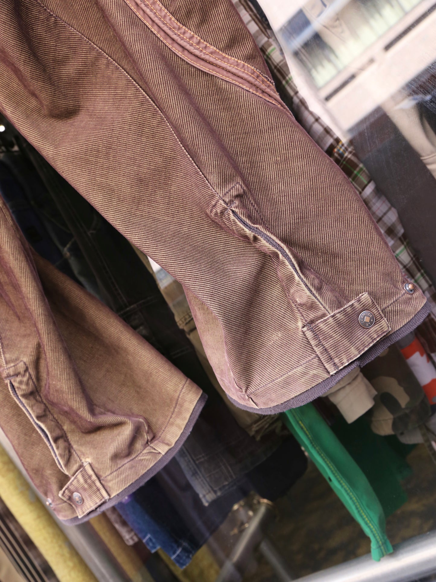 2000S MARITHE + FRANCOIS GIRBAUD 3D CORDUROY PANTS