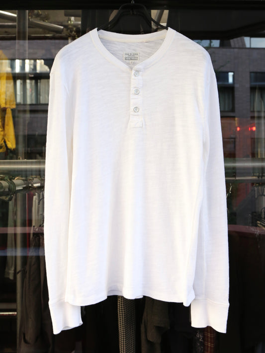 2000S RAG & BONE HENLEY NECK L/S TOP