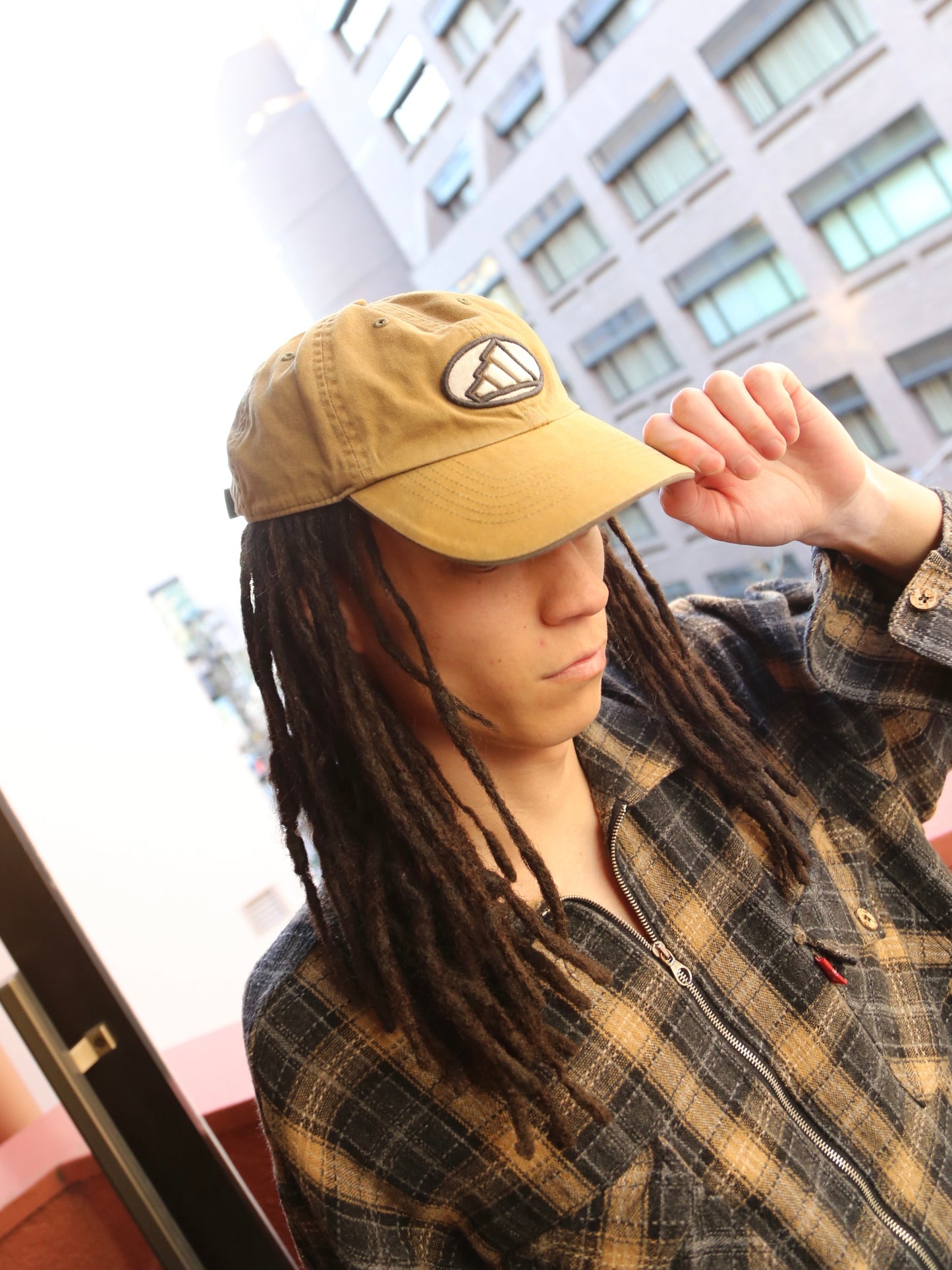 2000S ADIDAS GARMENT DYED 6 - PANEL CAP