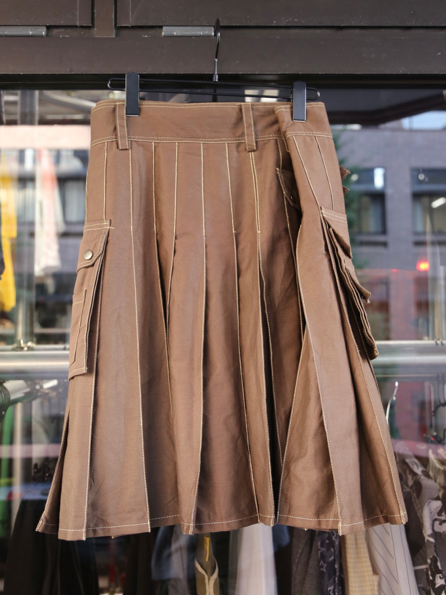 UNKNOWN MEN'S WRAP SKIRT