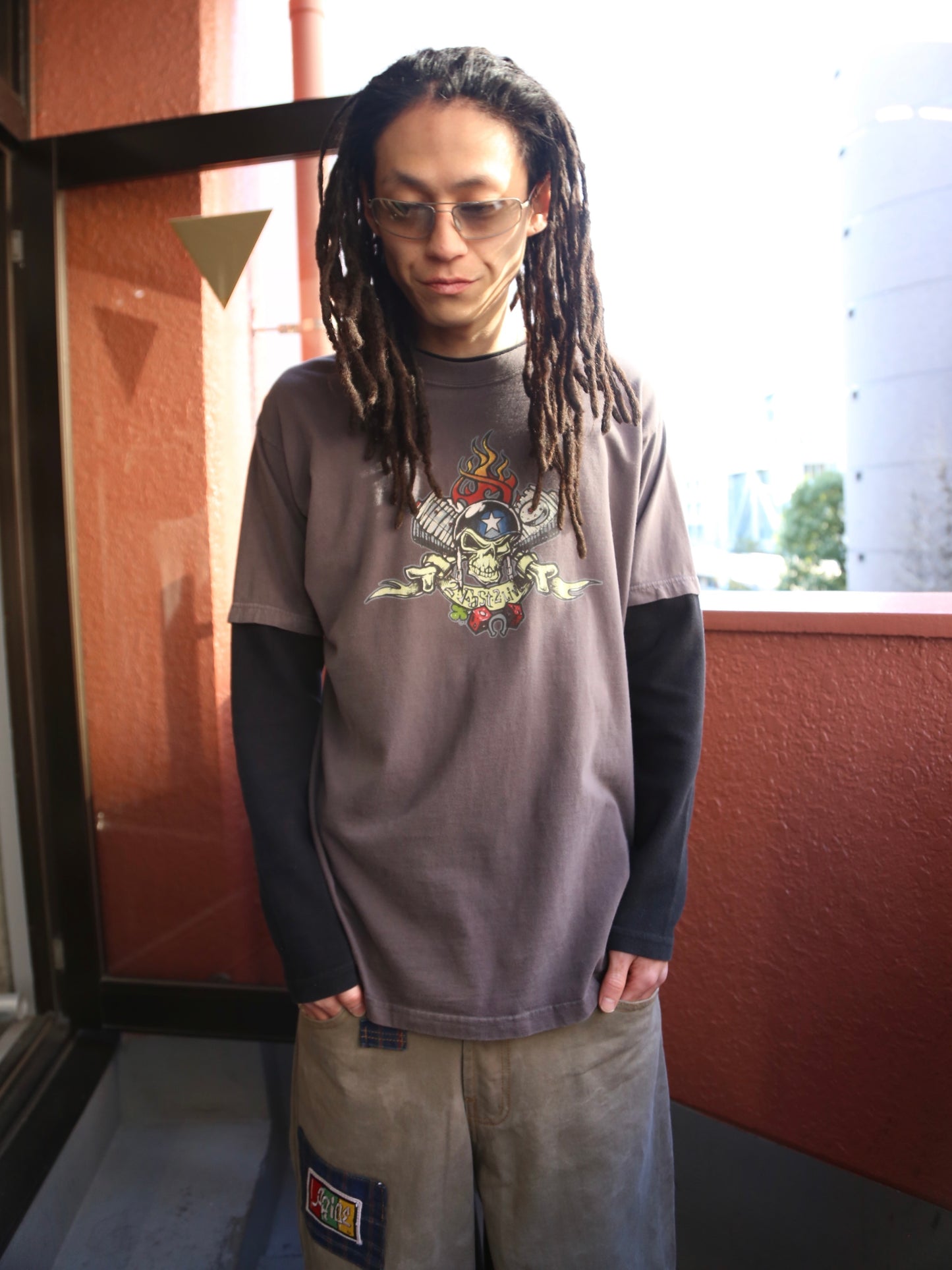 2000S TOP HEAVY 2IN1 L/S TEE