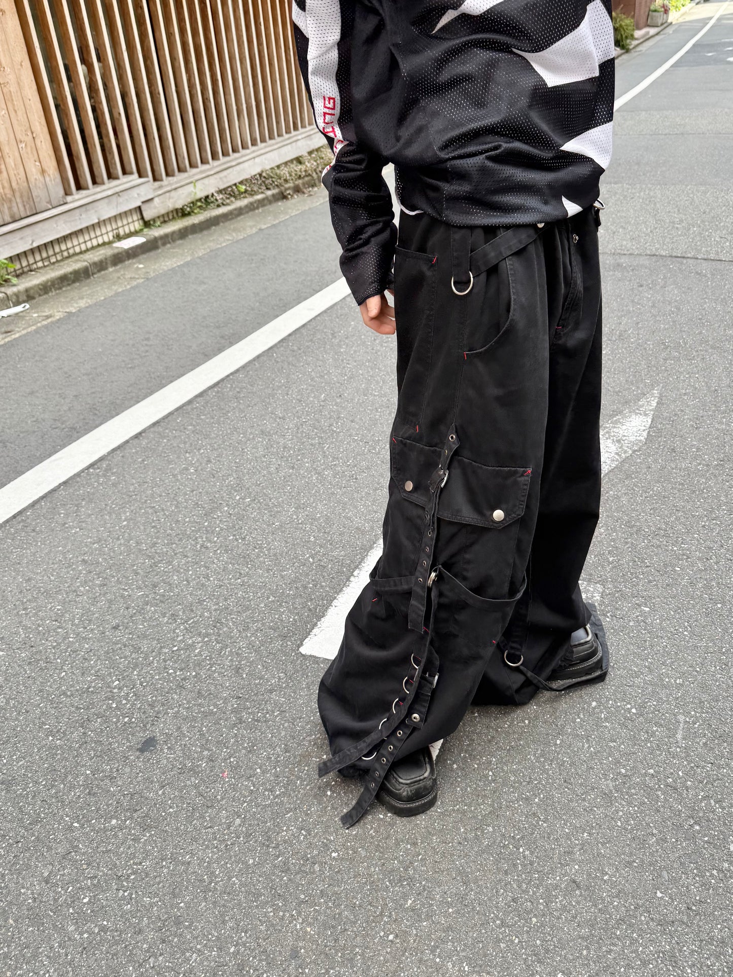 2000S ILLIG BAGGY BONTAGE PANTS