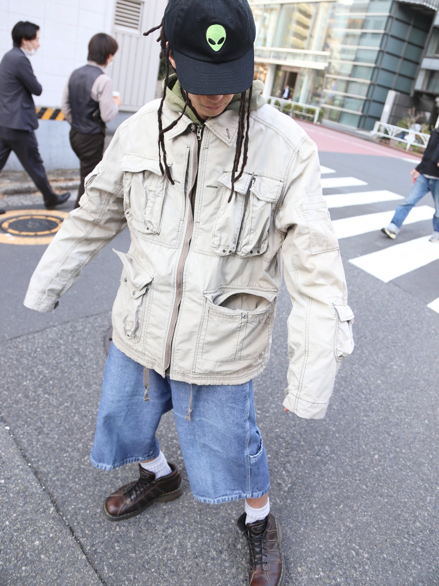 2000S GAP MULTI-POCKET UTILITY JACKET