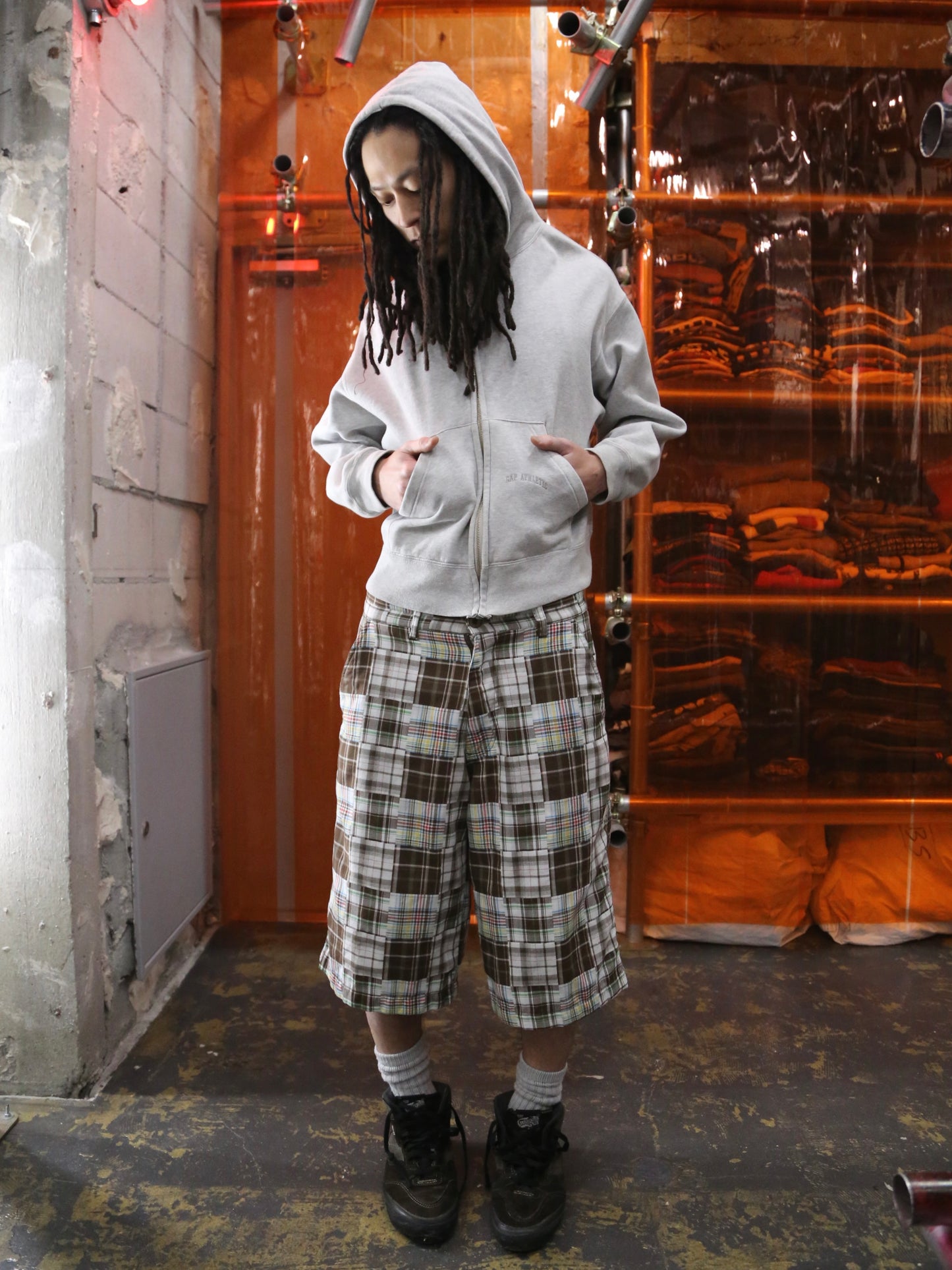 1990S GAP ATHLETIC ZIP-UP HOODIE