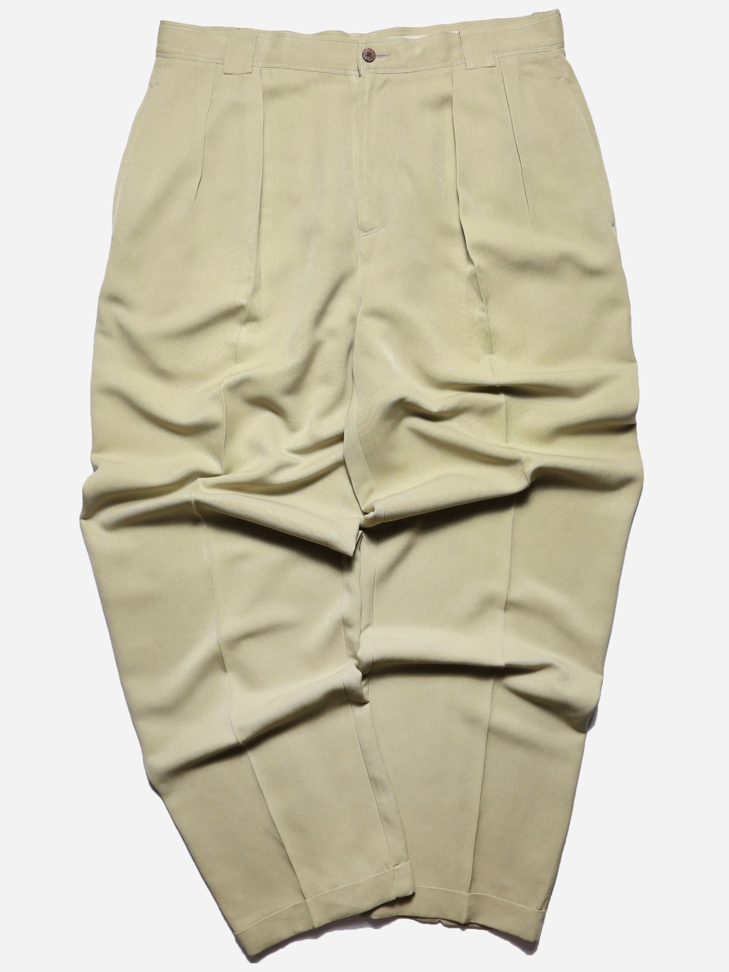 TOMMY BAHAMA 2-TUCK SILK WIDE SLACKS