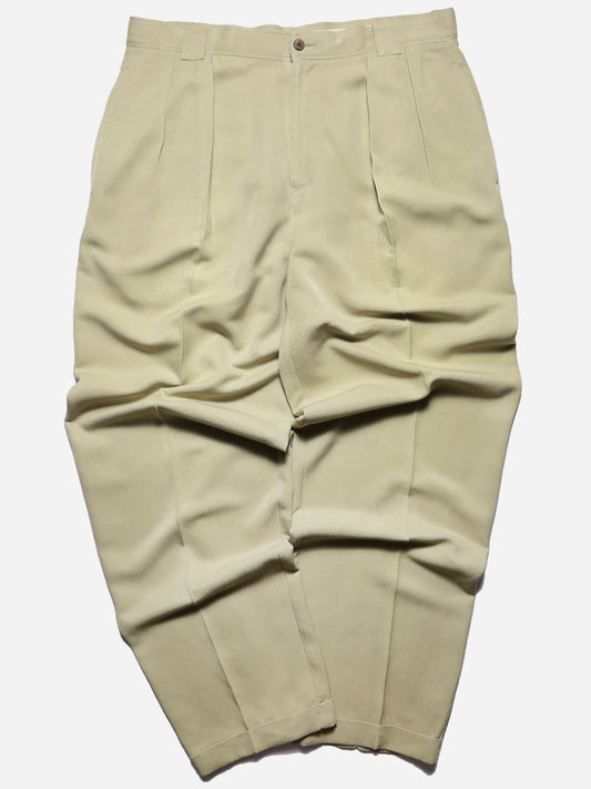 TOMMY BAHAMA 2-TUCK SILK WIDE SLACKS