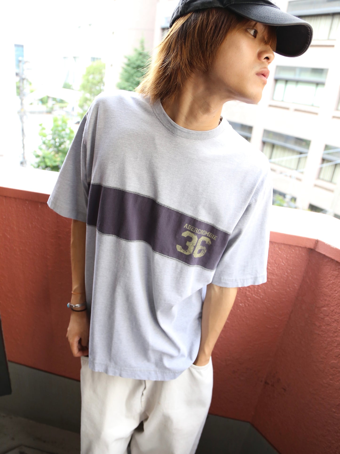 1990S- ABERCROMBIE & FITCH S/S TEE