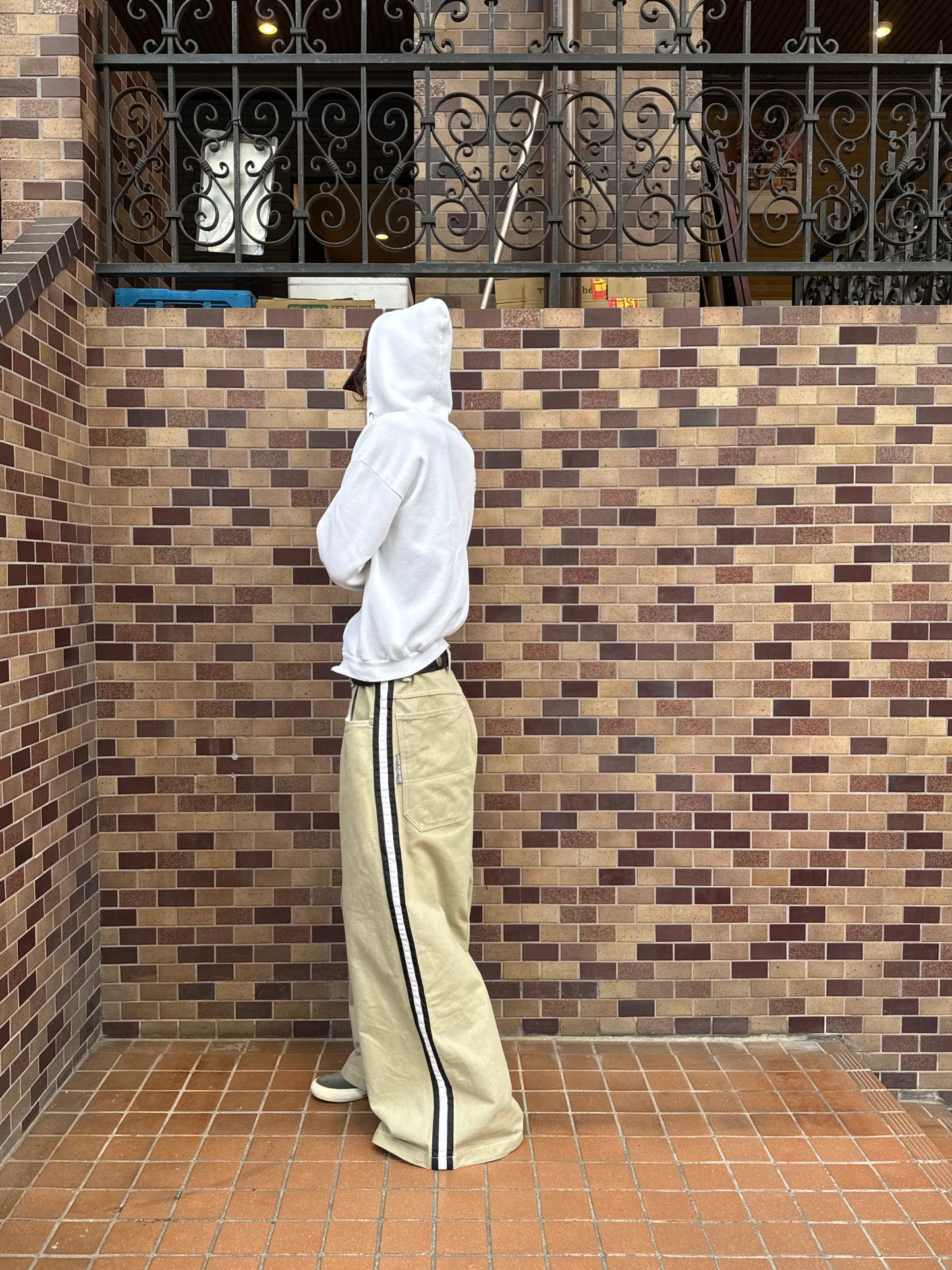 1990S KIKWEAR SIDE LINE BAGGY PANTS