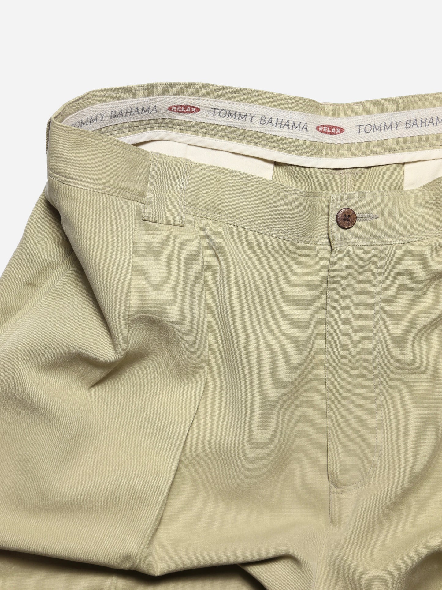 TOMMY BAHAMA 2-TUCK SILK WIDE SLACKS