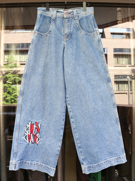 2000S JNCO "ROLLIN" BAGGY DENIM PANTS